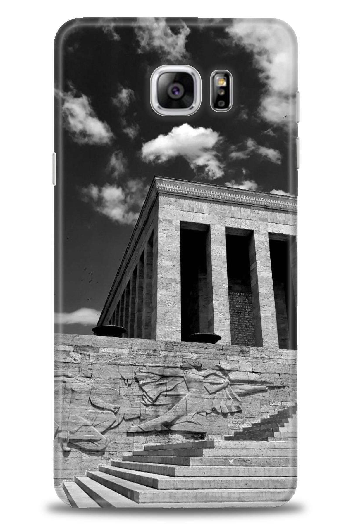 CooperTech Samsung Galaxy Note 5 İle Uyumlu HD Baskılı Desenli Silikon Kılıf - 783
