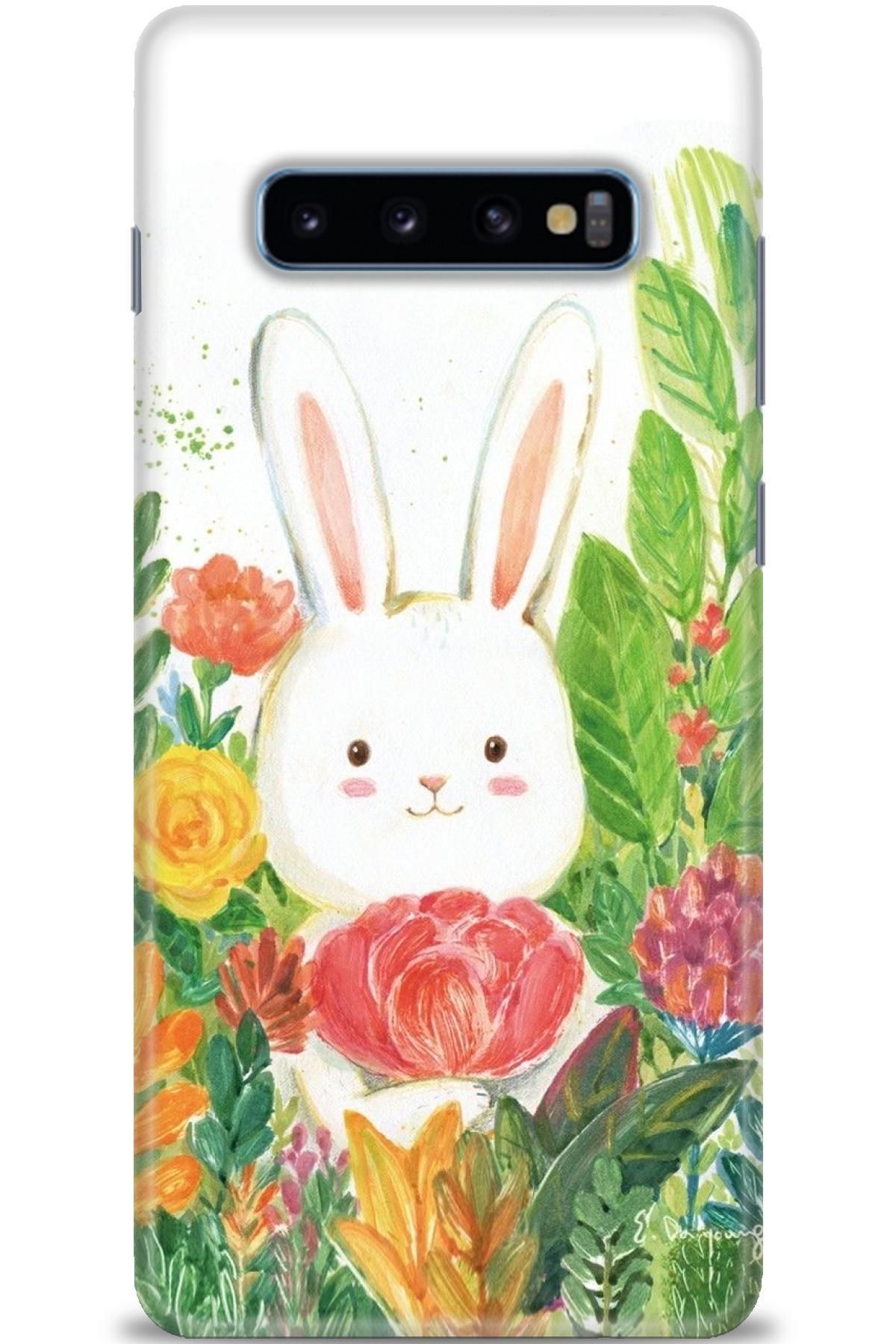CooperTech Samsung Galaxy S10 Plus İle Uyumlu HD Baskılı Desenli Silikon Kılıf - 170