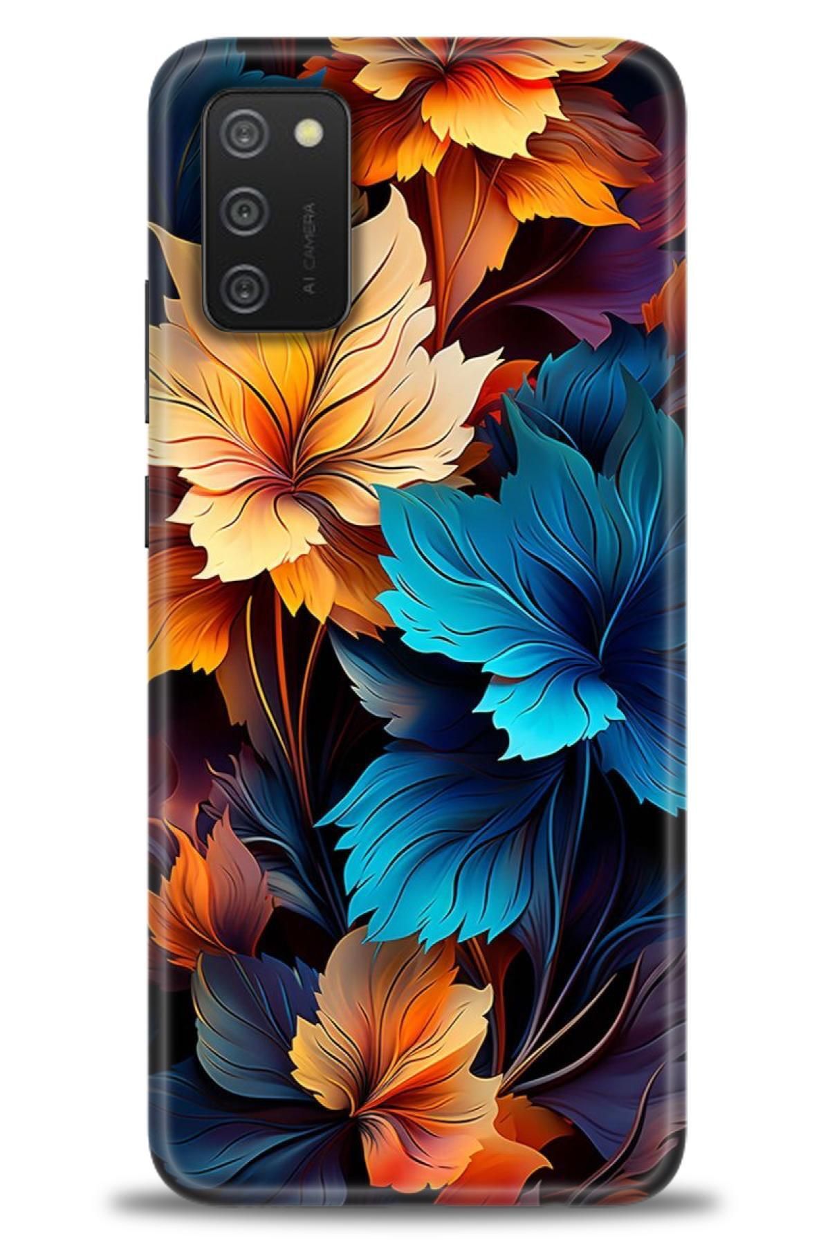 CooperTech Samsung Galaxy A02S İle Uyumlu HD Baskılı Desenli Silikon Kılıf - 972
