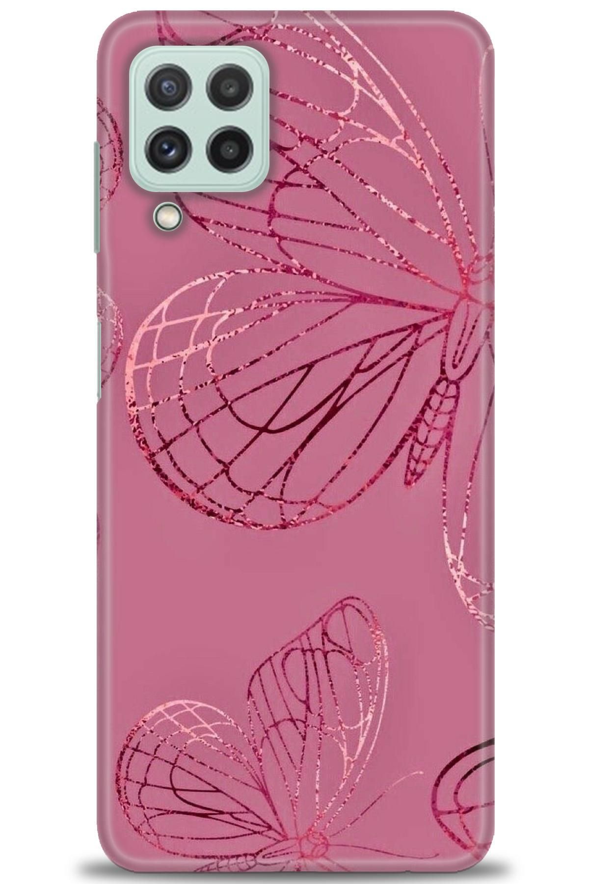 CooperTech Samsung Galaxy M32 İle Uyumlu HD Baskılı Desenli Silikon Kılıf - 251