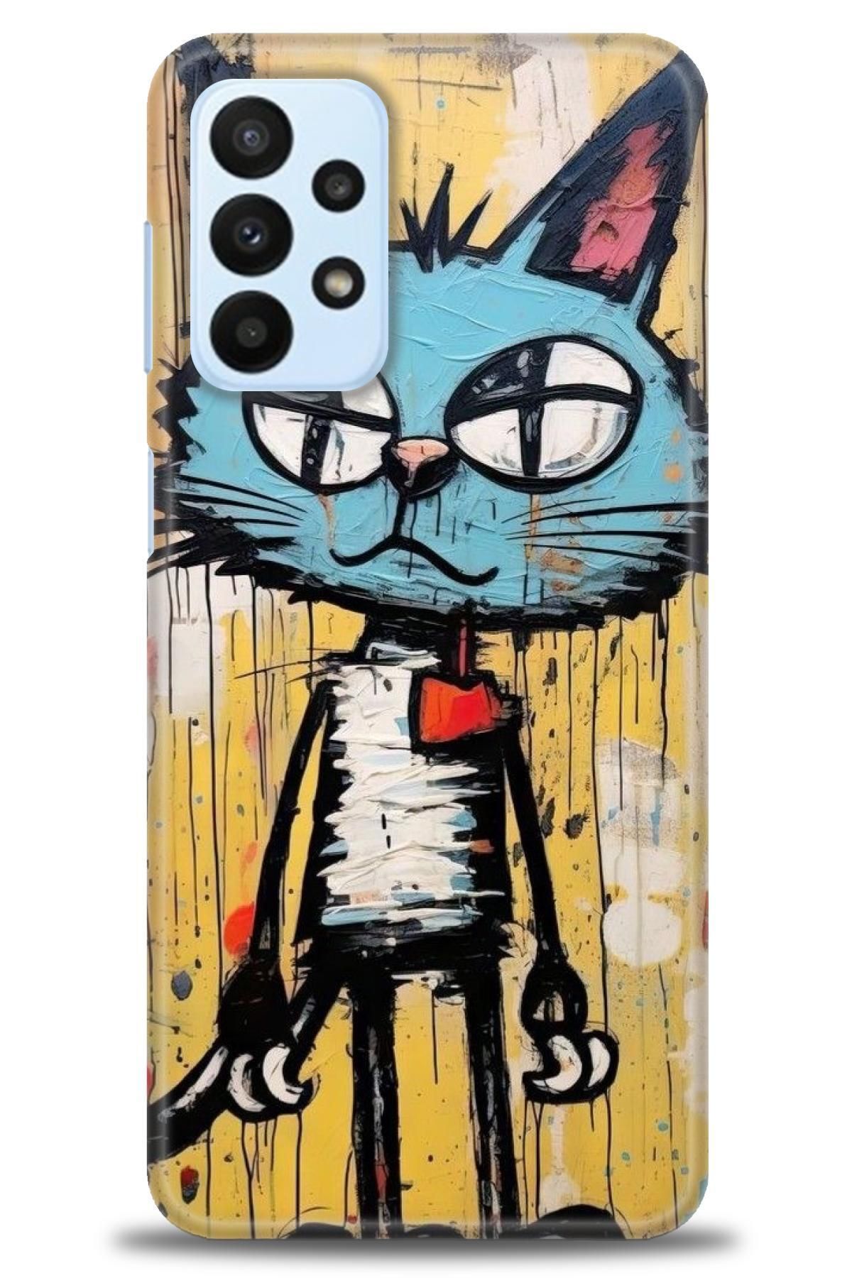 CooperTech Samsung Galaxy A23 4G İle Uyumlu HD Baskılı Desenli Silikon Kılıf - 279