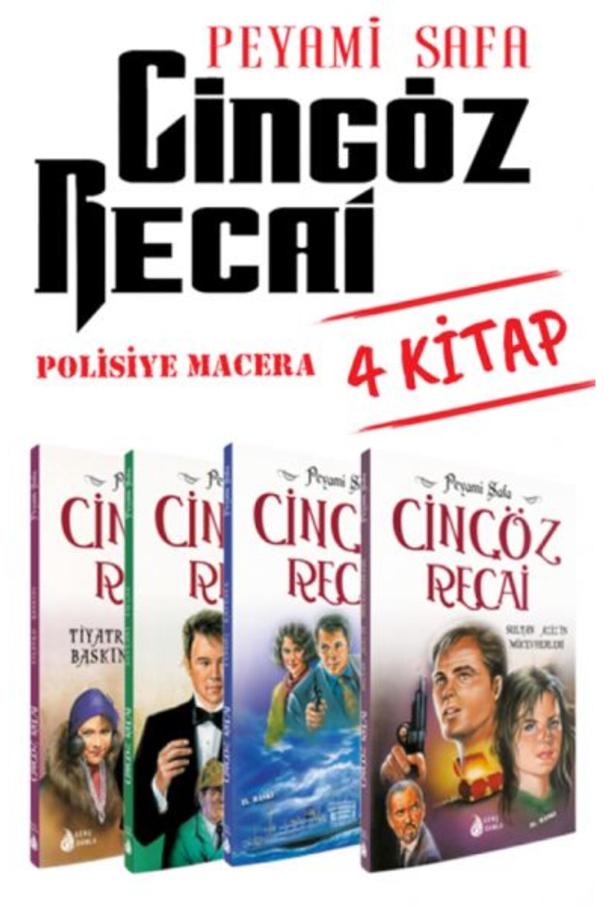 Destek Yayınları Cingöz Recai Seti (4 Kitap Takım)