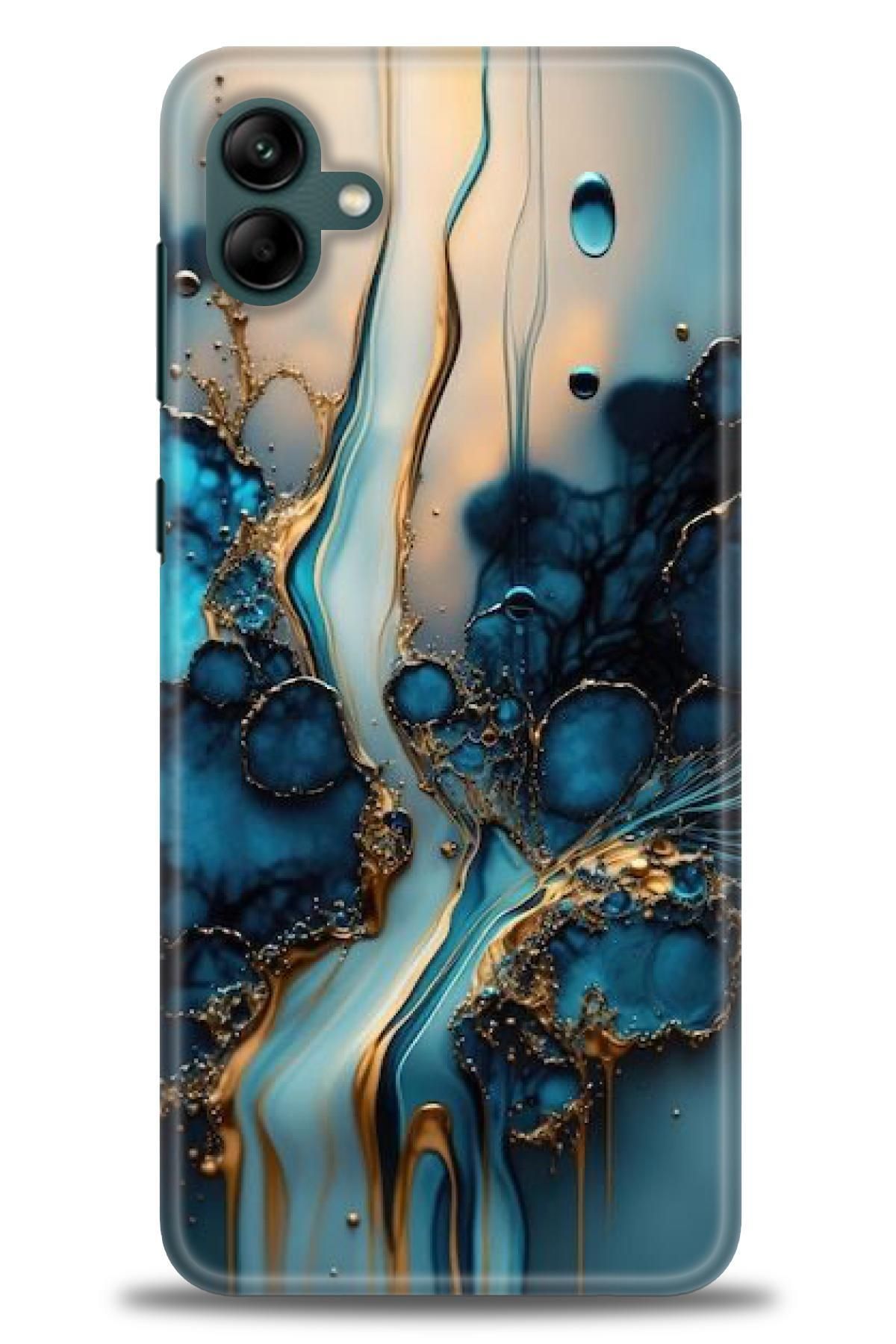 CooperTech Samsung Galaxy A04 İle Uyumlu HD Baskılı Desenli Silikon Kılıf - 224