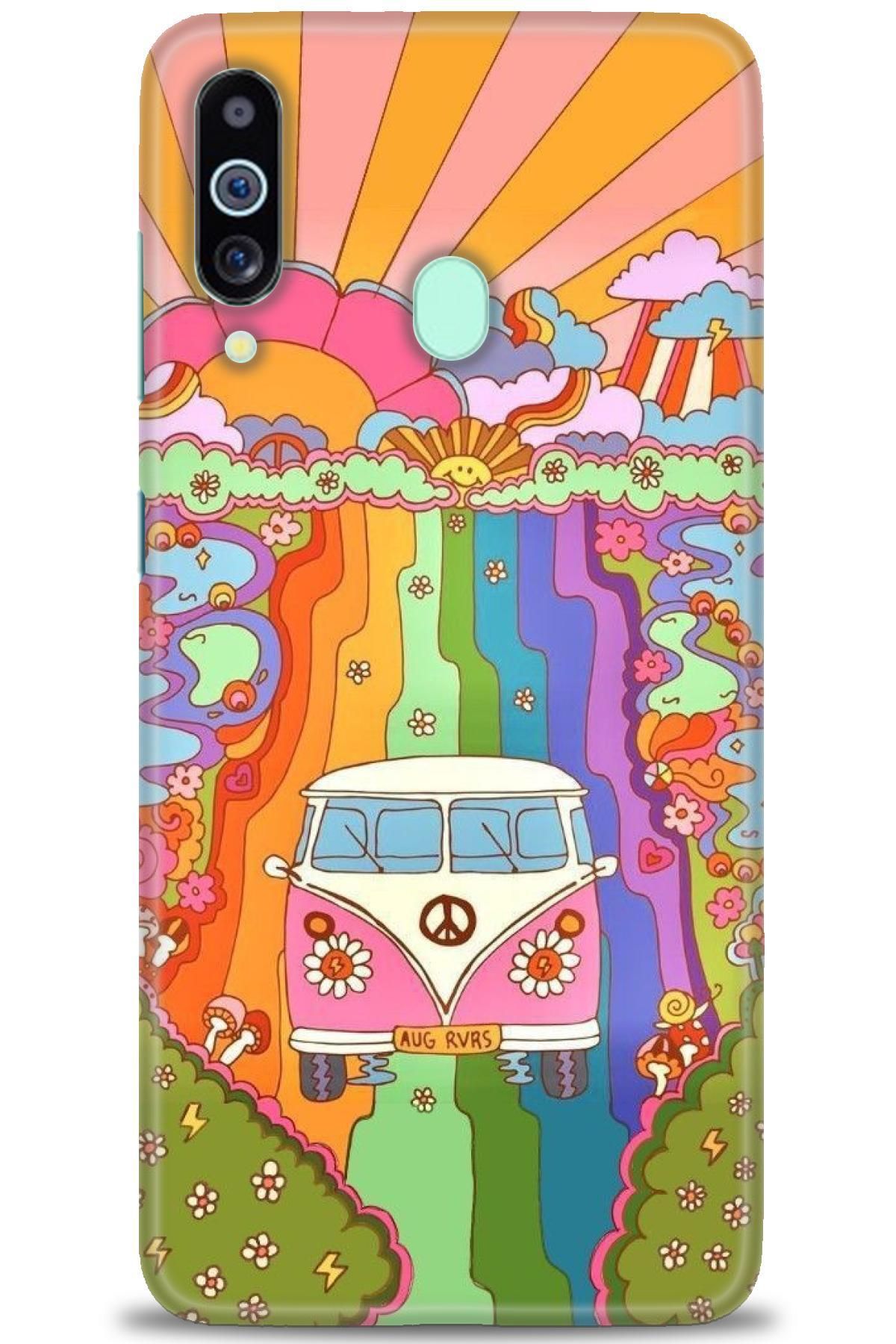 CooperTech Samsung Galaxy M40 İle Uyumlu HD Baskılı Desenli Silikon Kılıf - 837