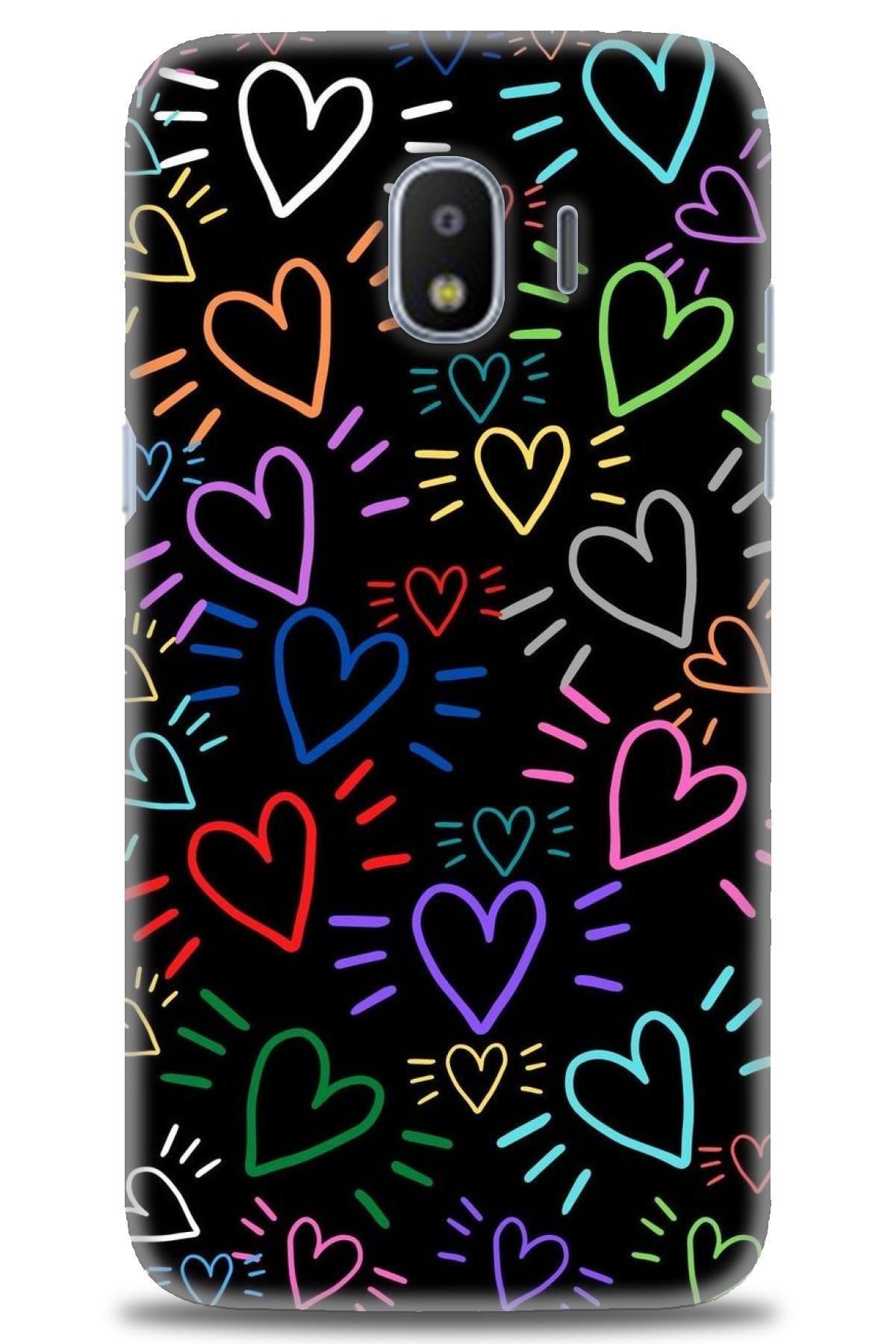 CooperTech Samsung Galaxy J2 Pro 2018 İle Uyumlu HD Baskılı Desenli Silikon Kılıf - 909