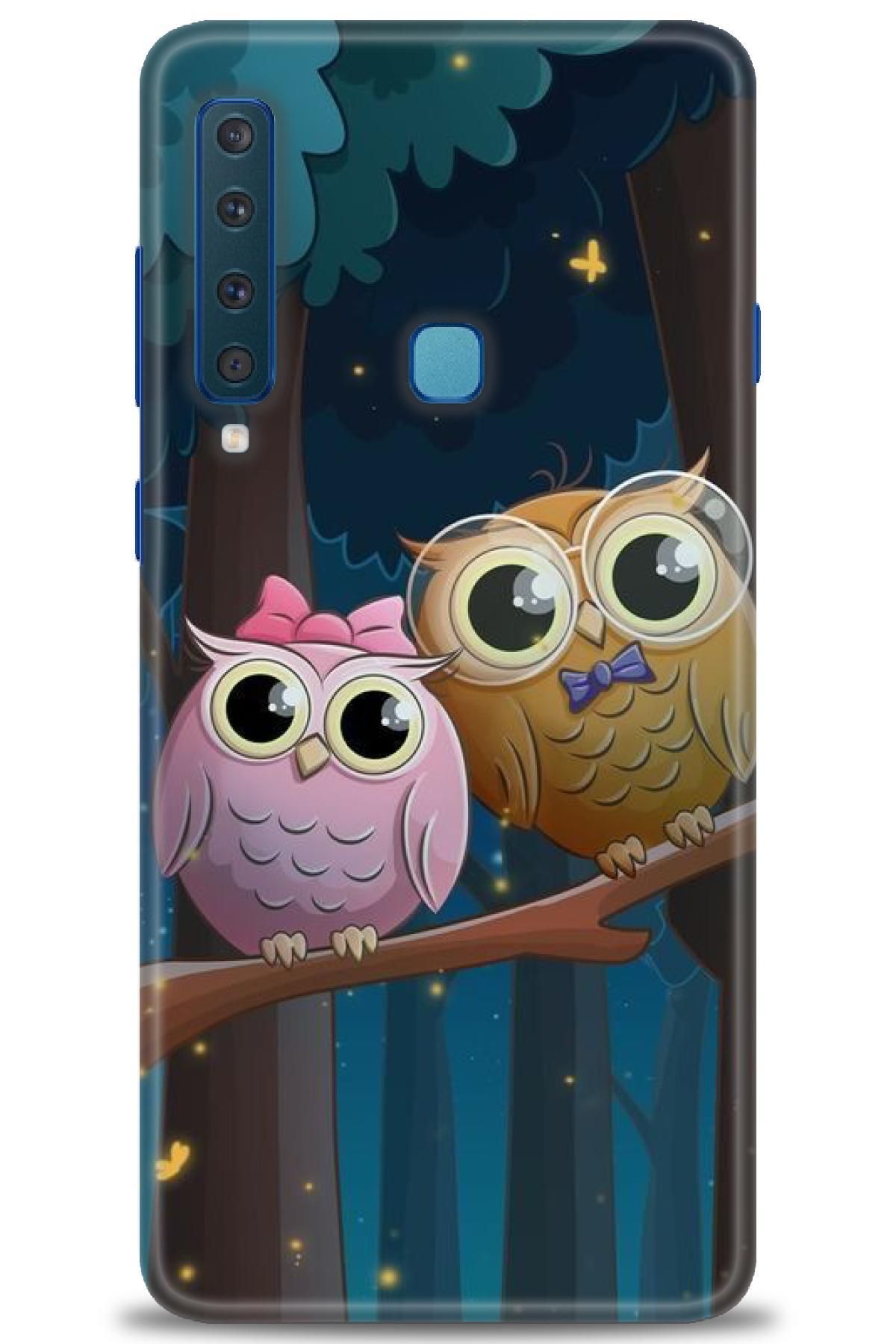 CooperTech Samsung Galaxy A9 2018 İle Uyumlu HD Baskılı Desenli Silikon Kılıf - 198