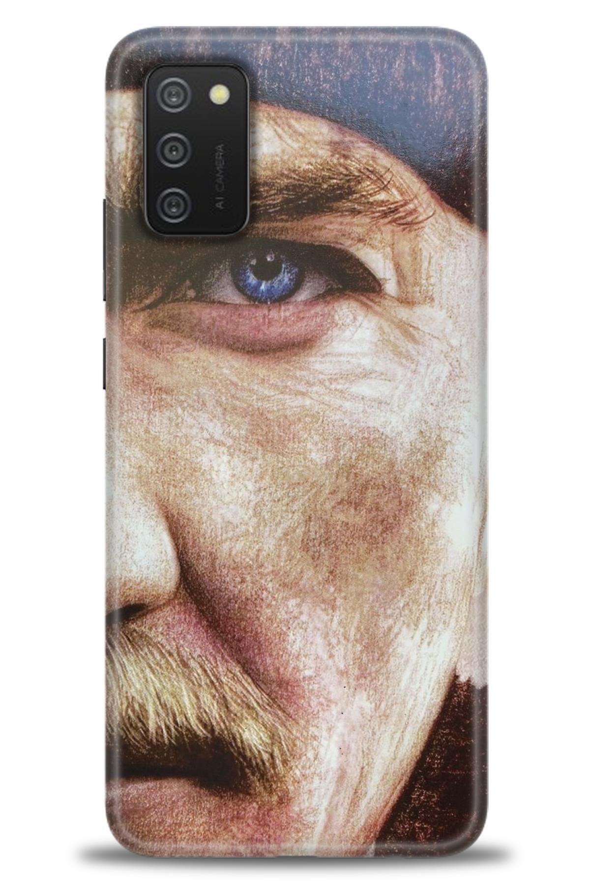 CooperTech Samsung Galaxy A02S İle Uyumlu HD Baskılı Desenli Silikon Kılıf - 1034