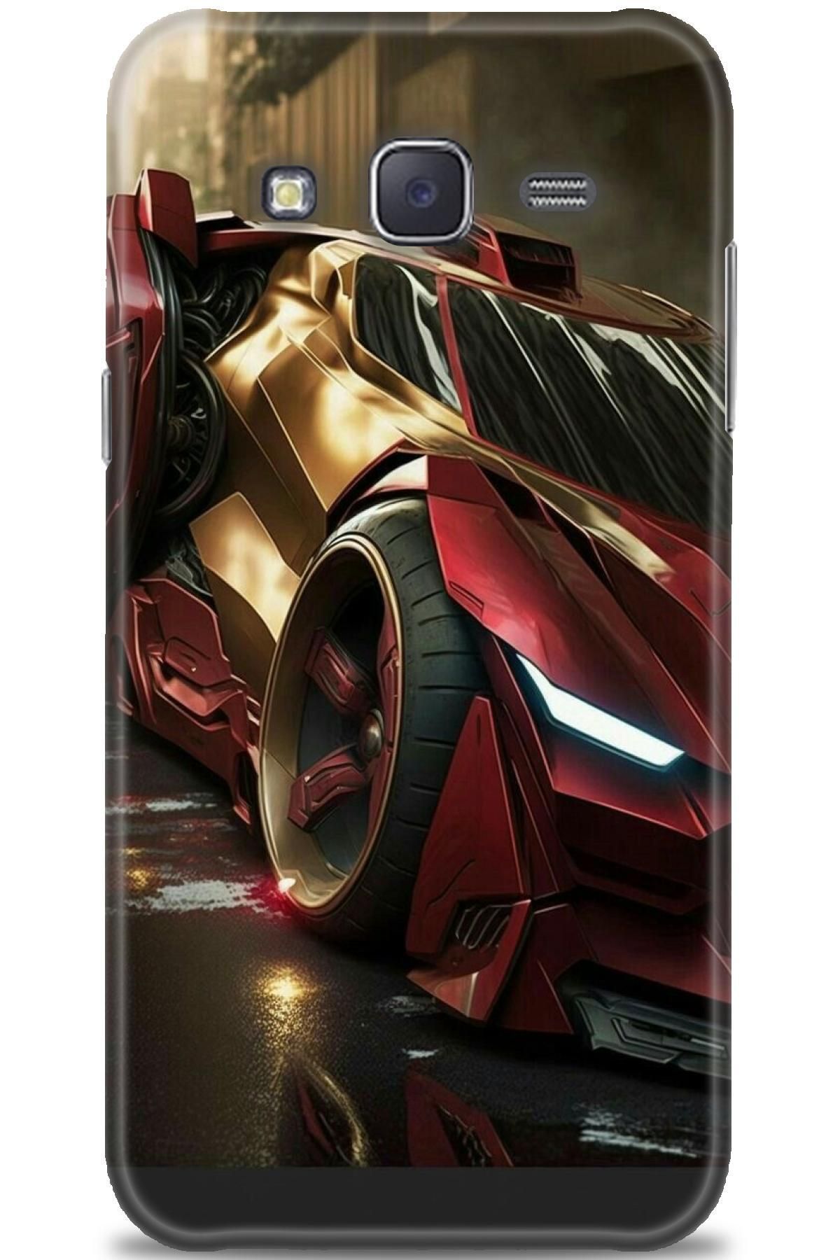 CooperTech Samsung Galaxy J5 İle Uyumlu HD Baskılı Desenli Silikon Kılıf - 855