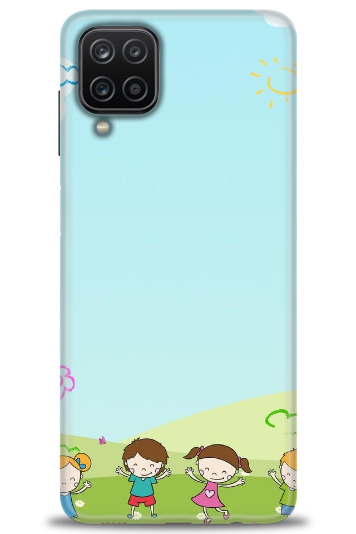 CooperTech Samsung Galaxy M12 İle Uyumlu HD Baskılı Desenli Silikon Kılıf - 594