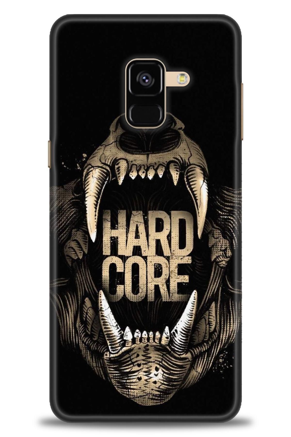 CooperTech Samsung Galaxy A8 2018 İle Uyumlu HD Baskılı Desenli Silikon Kılıf - 639