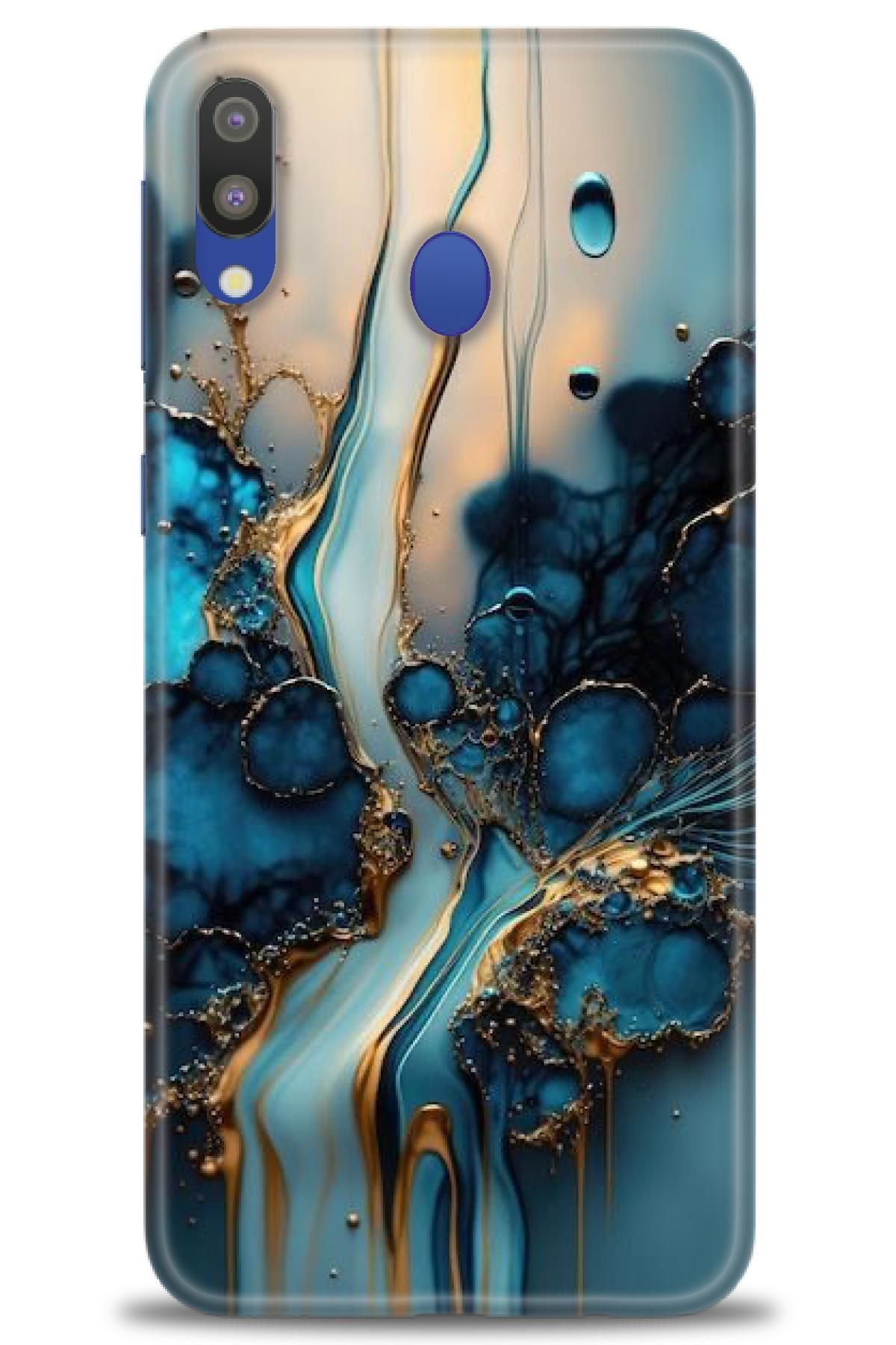 CooperTech Samsung Galaxy A10S İle Uyumlu HD Baskılı Desenli Silikon Kılıf - 224