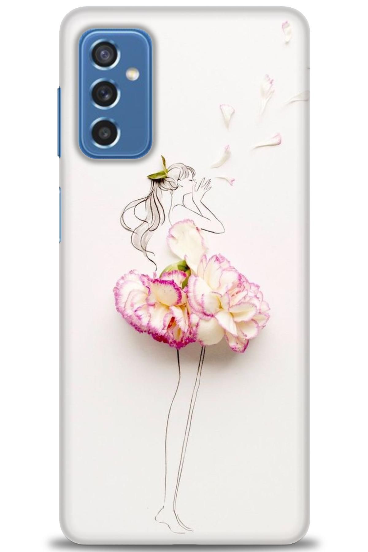 CooperTech Samsung Galaxy M52 5G İle Uyumlu HD Baskılı Desenli Silikon Kılıf - 738