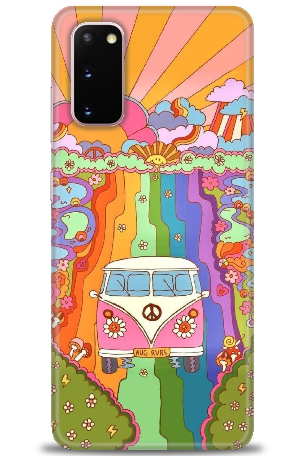 CooperTech Samsung Galaxy S20 İle Uyumlu HD Baskılı Desenli Silikon Kılıf - 837