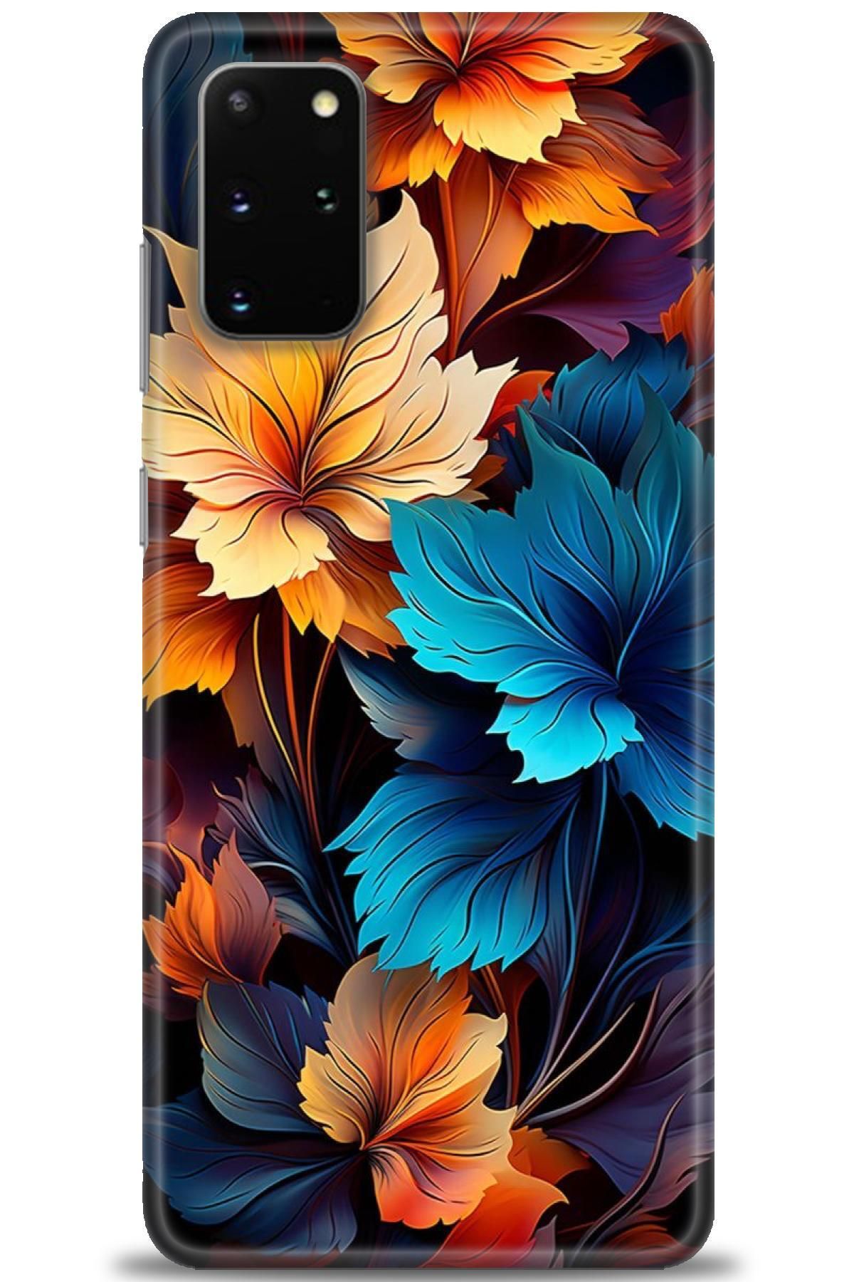 CooperTech Samsung Galaxy S20 Plus İle Uyumlu HD Baskılı Desenli Silikon Kılıf - 972