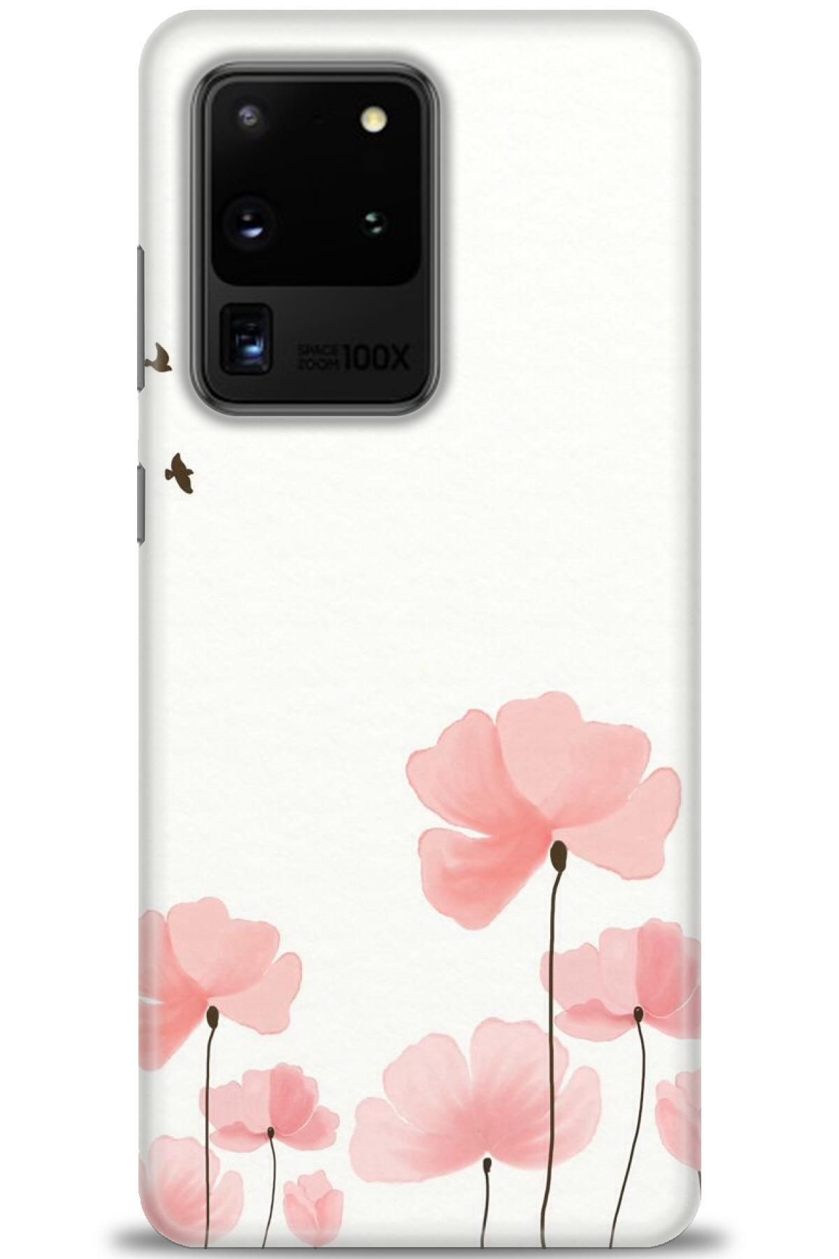 CooperTech Samsung Galaxy S20 Ultra İle Uyumlu HD Baskılı Desenli Silikon Kılıf - 747