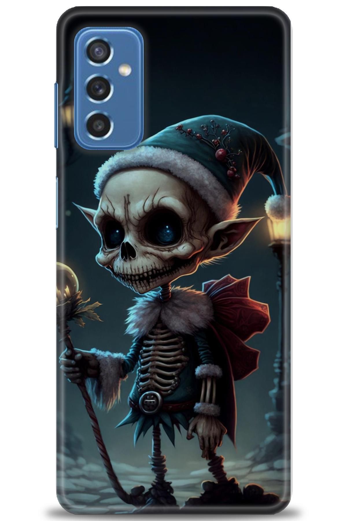CooperTech Samsung Galaxy M52 5G İle Uyumlu HD Baskılı Desenli Silikon Kılıf - 800