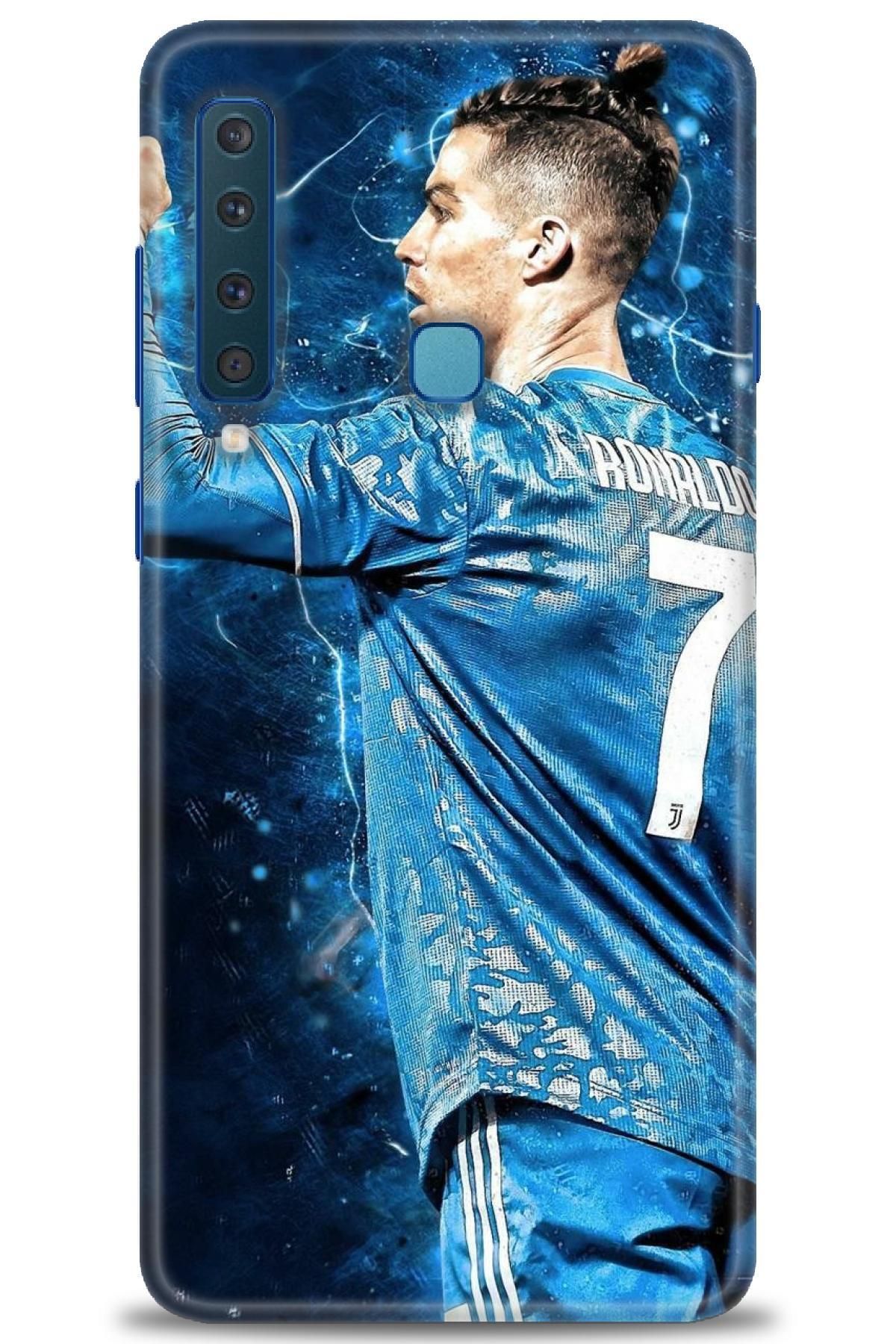 CooperTech Samsung Galaxy A9 2018 İle Uyumlu HD Baskılı Desenli Silikon Kılıf - 864