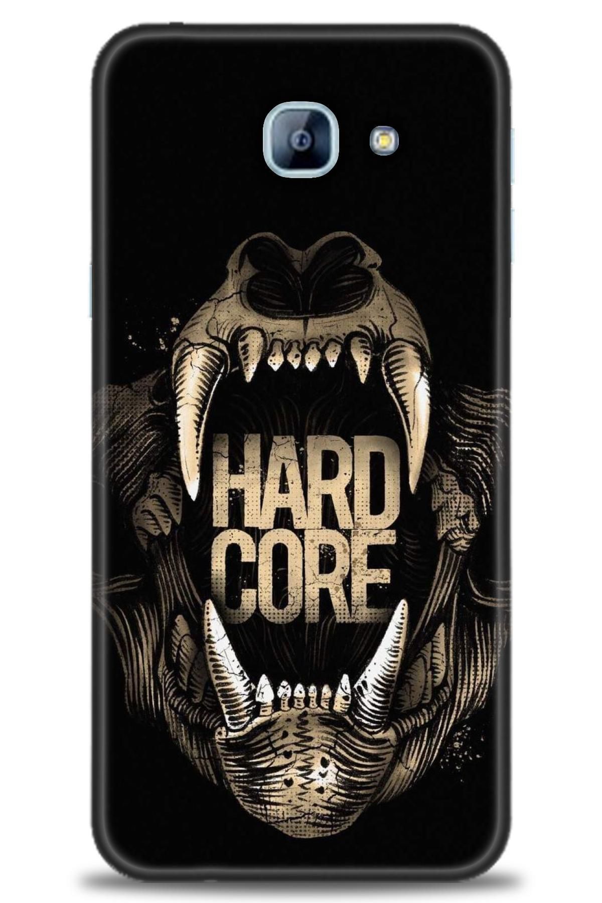 CooperTech Samsung Galaxy A8 2016 İle Uyumlu HD Baskılı Desenli Silikon Kılıf - 639