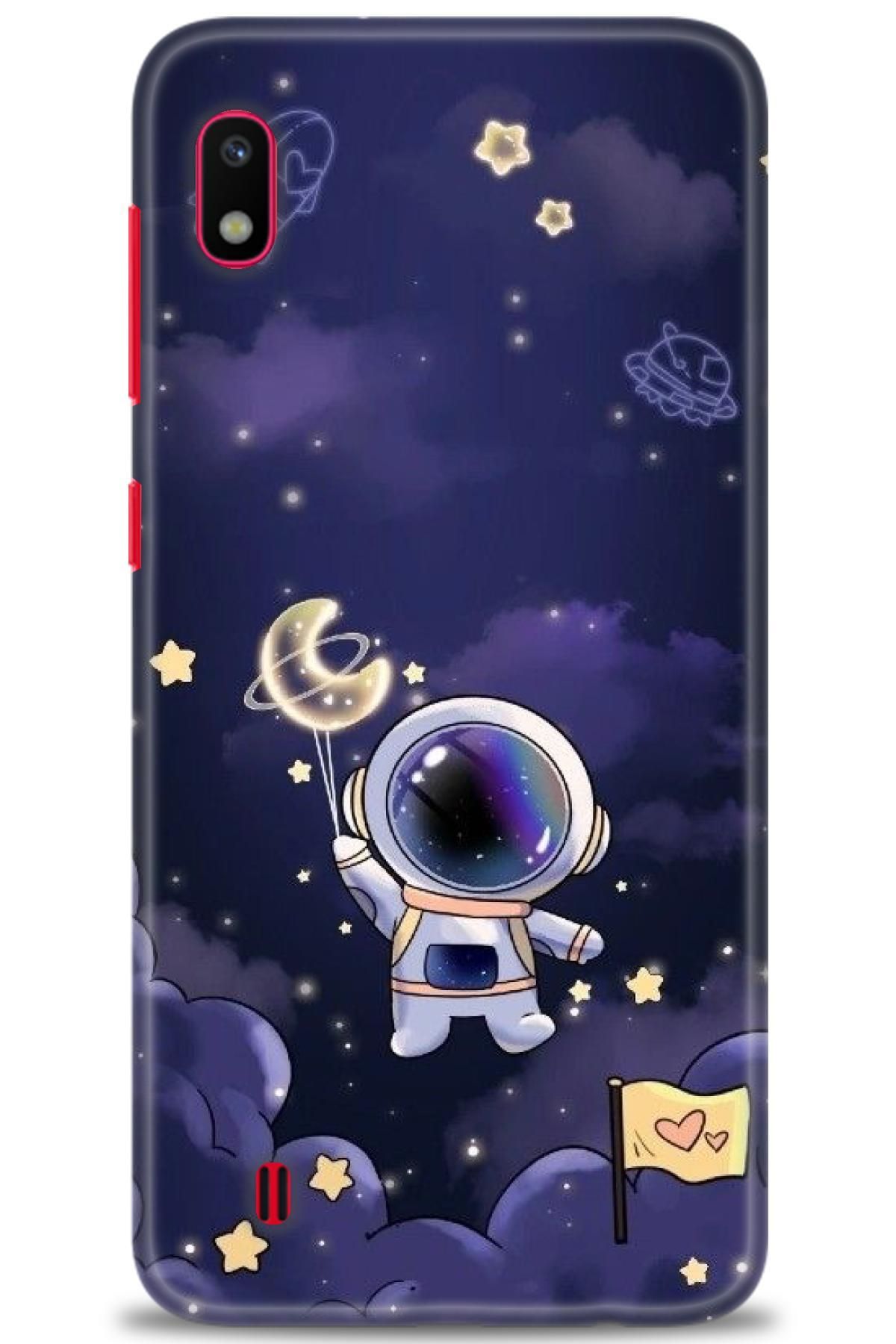 CooperTech Samsung Galaxy A10 İle Uyumlu HD Baskılı Desenli Silikon Kılıf - 378