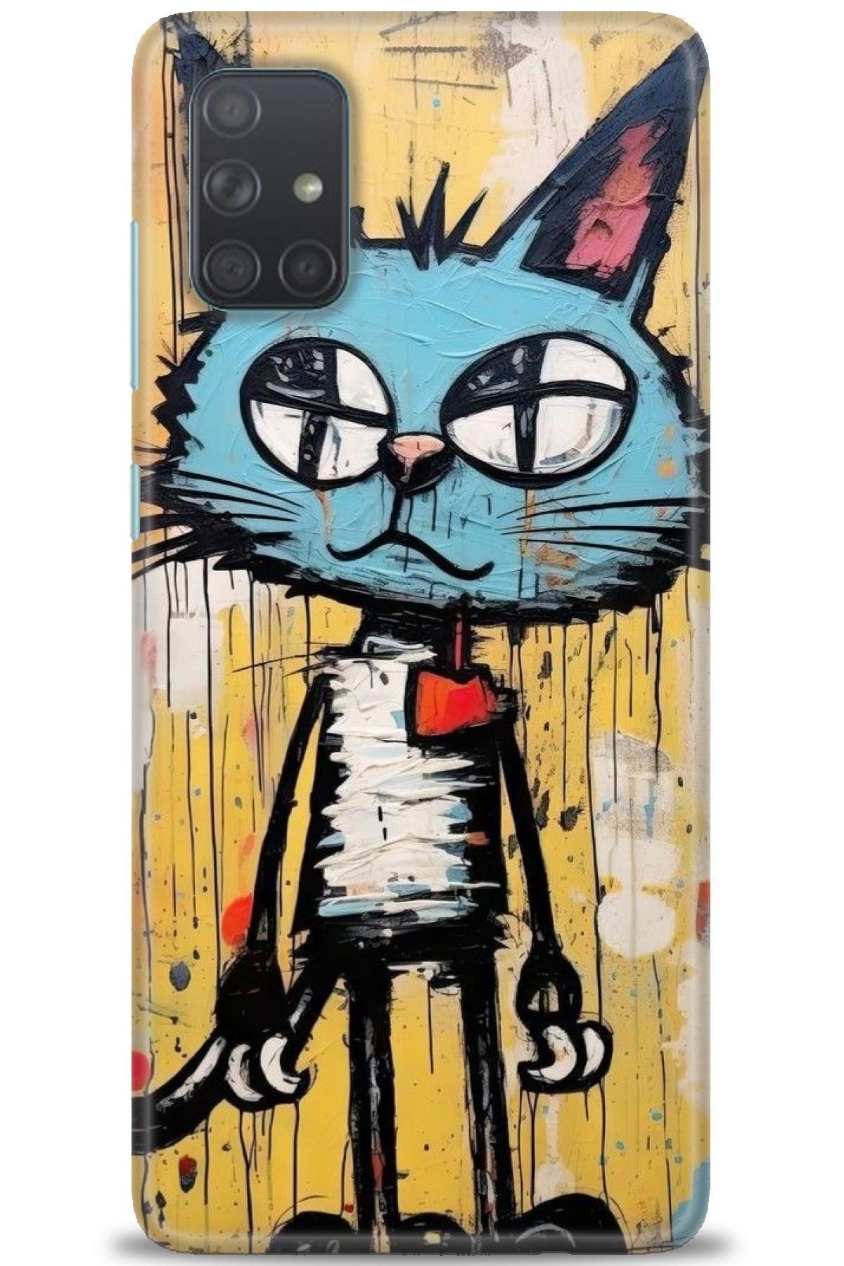 CooperTech Samsung Galaxy A71 İle Uyumlu HD Baskılı Desenli Silikon Kılıf - 279