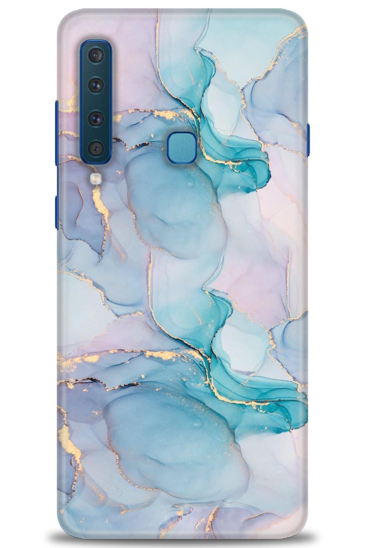 CooperTech Samsung Galaxy A9 2018 İle Uyumlu HD Baskılı Desenli Silikon Kılıf - 215