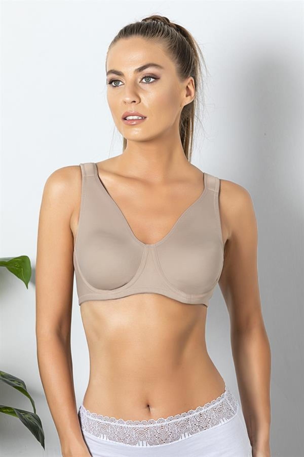 Moda Şahsenem Toparlayıcı Minimizer Sütyen Cappucino (brf11700)