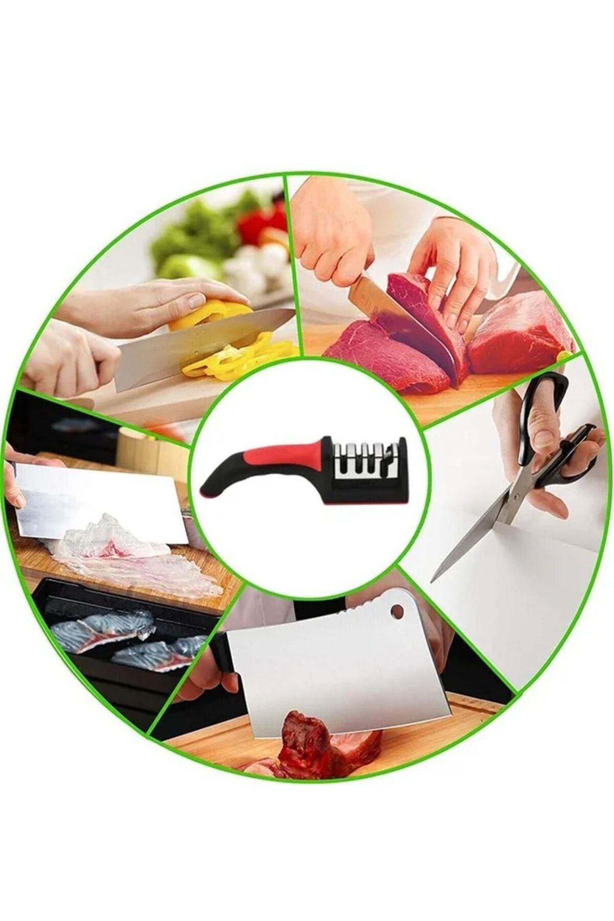 essentialneedsforall-PROFESSIONAL KNIFE SHARPENER WITH 3