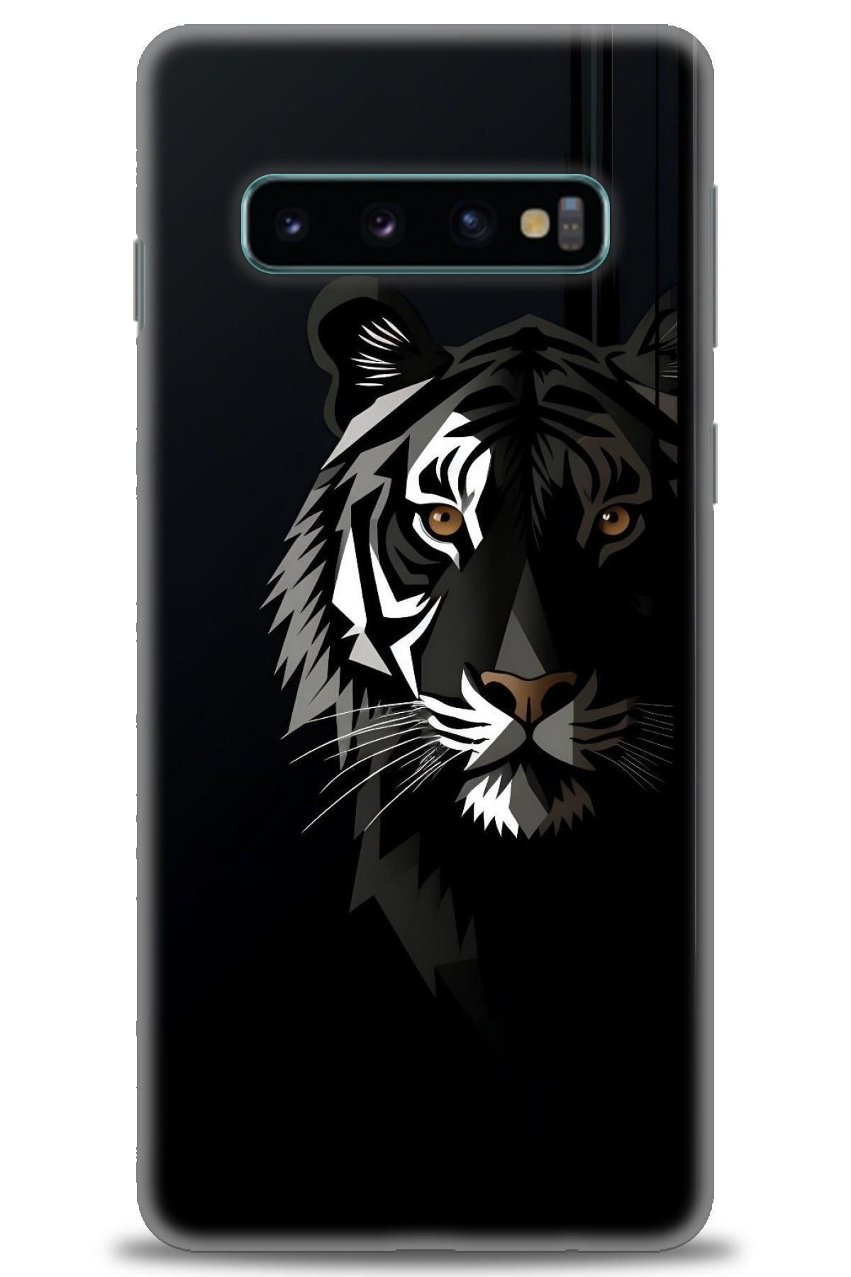 CooperTech Samsung Galaxy S10 İle Uyumlu HD Baskılı Desenli Silikon Kılıf - 486