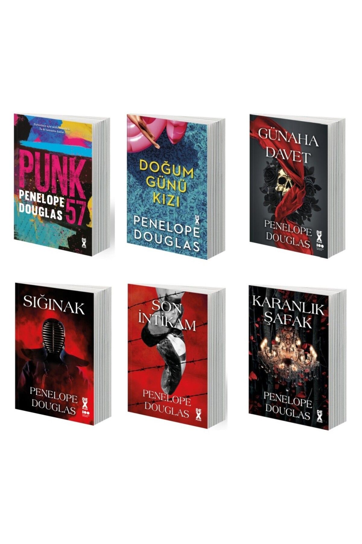 Dex Kitap Şeytan Gecesi Seti 5 Kitap (Punk 57 + Sığınak + Günaha Davet + Doğum Günü Kızı + Ka