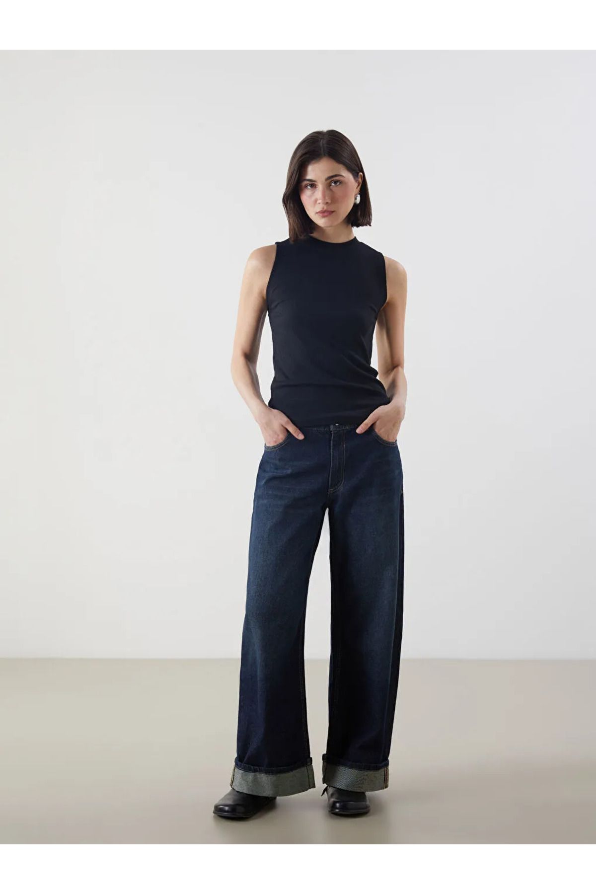 LC Waikiki-LCW Modest Guler Stand Atlet pentru femei 2