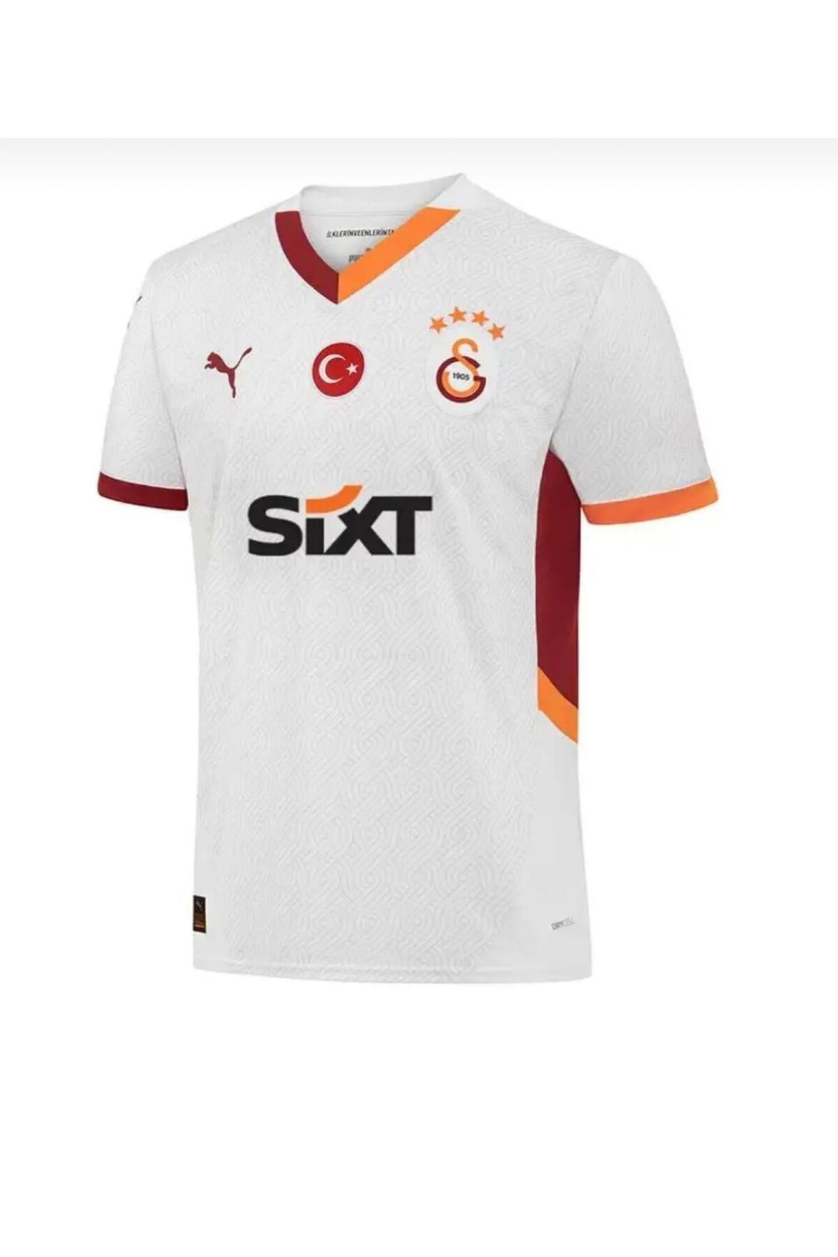 After Party GALÂTÂSÂRÂY-İSİMSİZ NEW SEZON 25/26 BEYAZ RENK FUTBOL FORMASI VS SPOR ATLET
