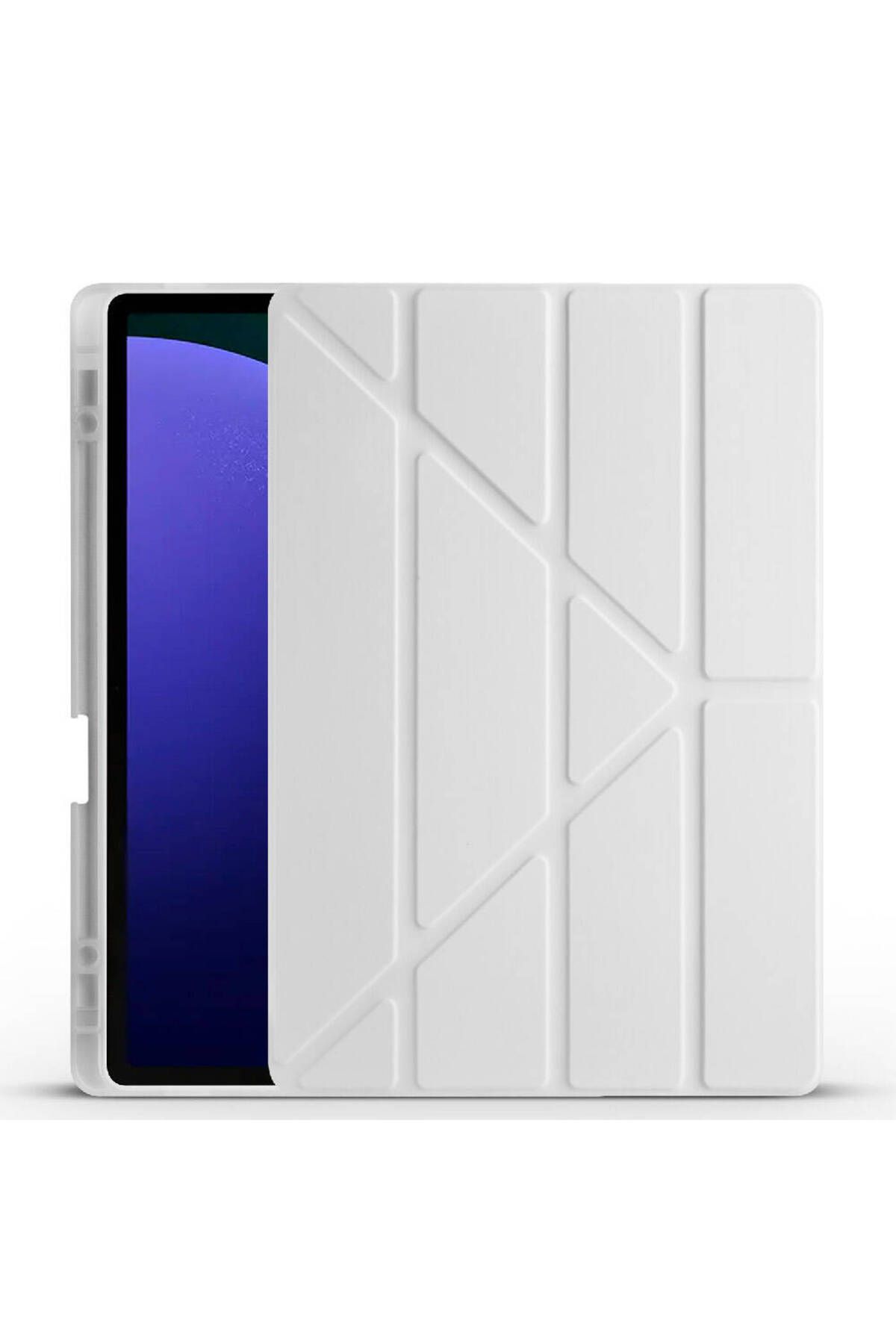 EHZ TEKNOLOJİ Xiaomi Pad 7/ Pad 7 Pro Uyumlu Katlanır Kalem Bölmeli Standlı Uyku Modlu Tablet Kılıfı