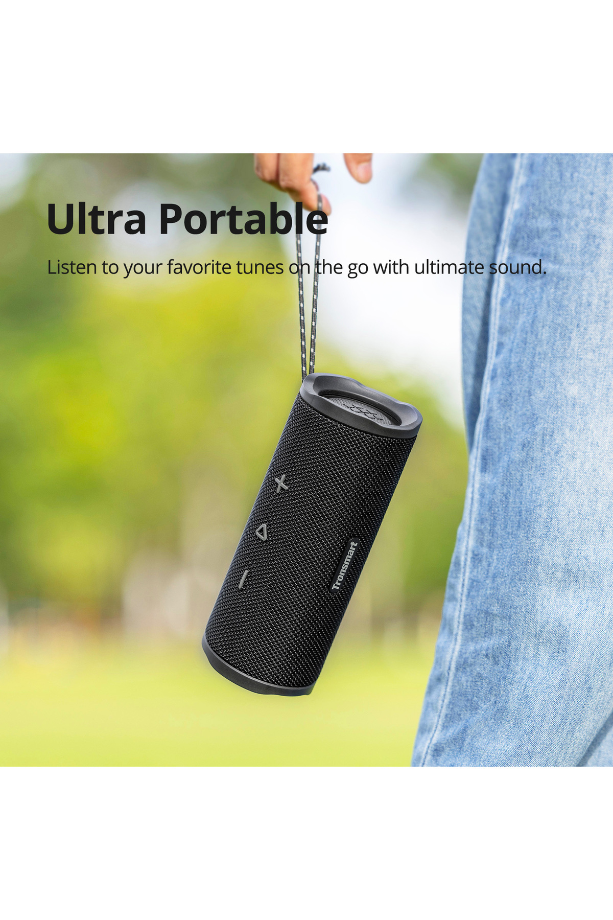 Tronsmart-ترونسمارت ميرتون سي 3: 24 واط، مقاوم للماء IPX7، سماعة بلوتوث محمولة مع وقت تشغيل 12 ساعة، لون أسود 6
