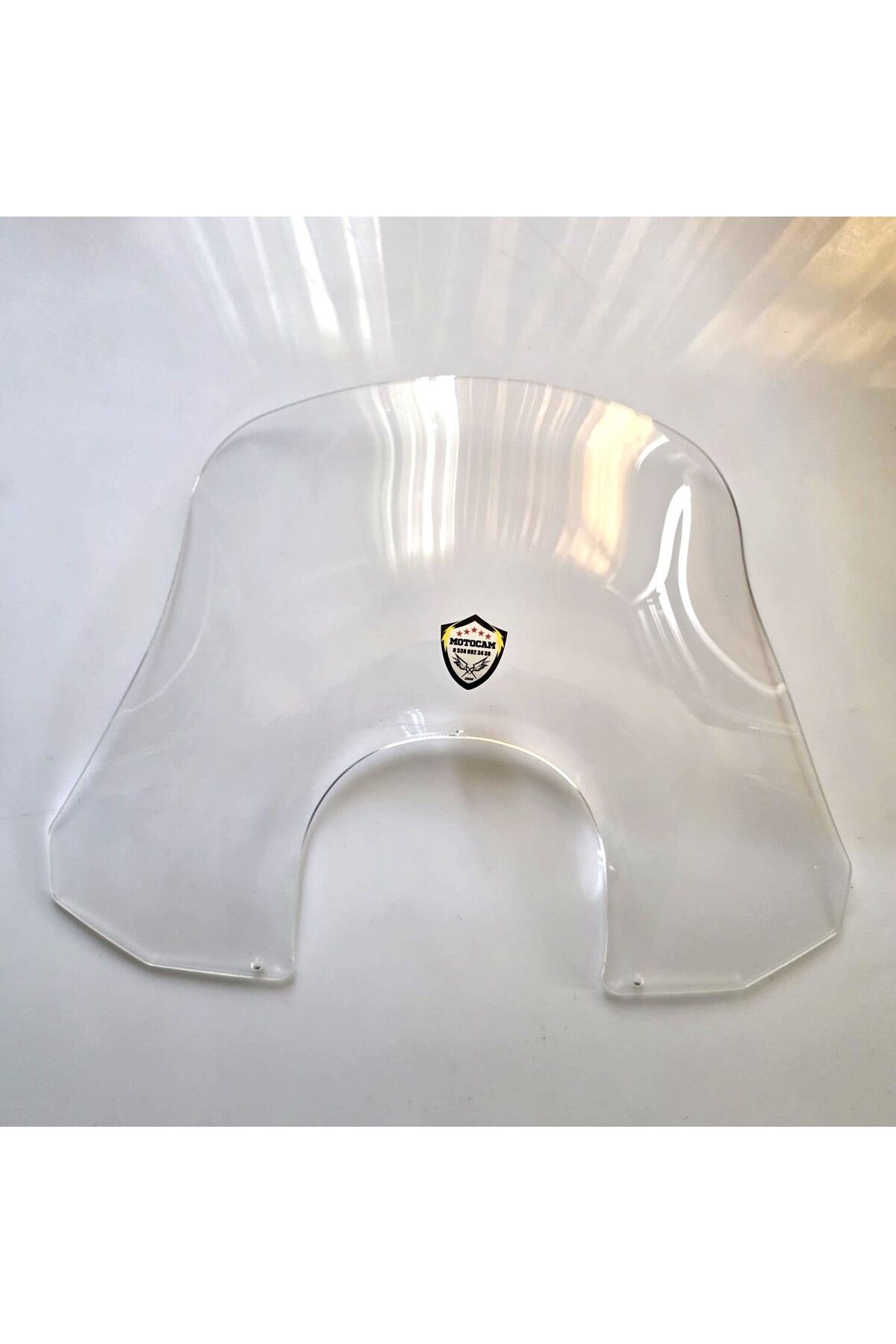 Piaggio Beverly 500 Siperlik Ön Cam 2001-2007 Model 35cm Şeffaf Renkli 4mm