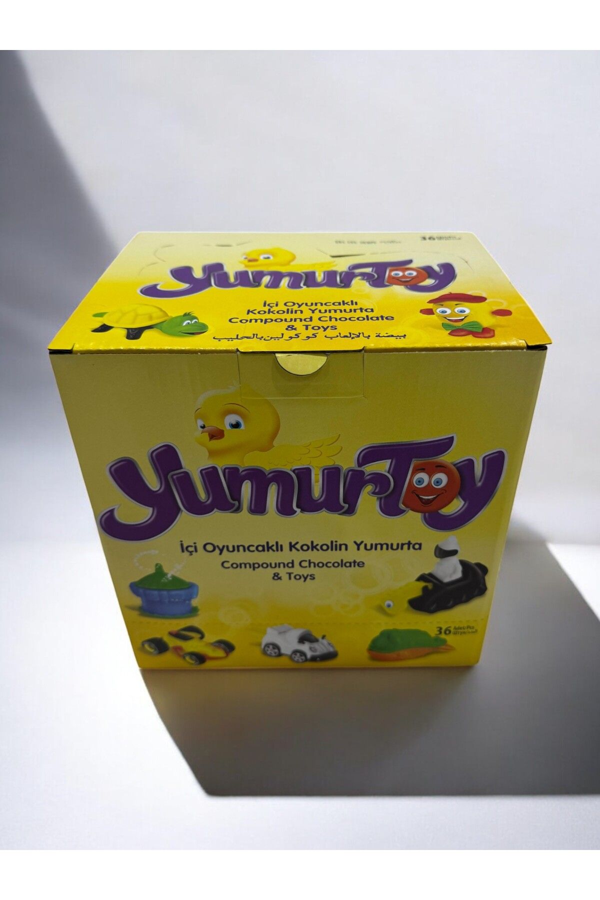 Global YUMURTOY İÇİ OYUNCAKLI KOKOLİN YUMURTA 36 ADET