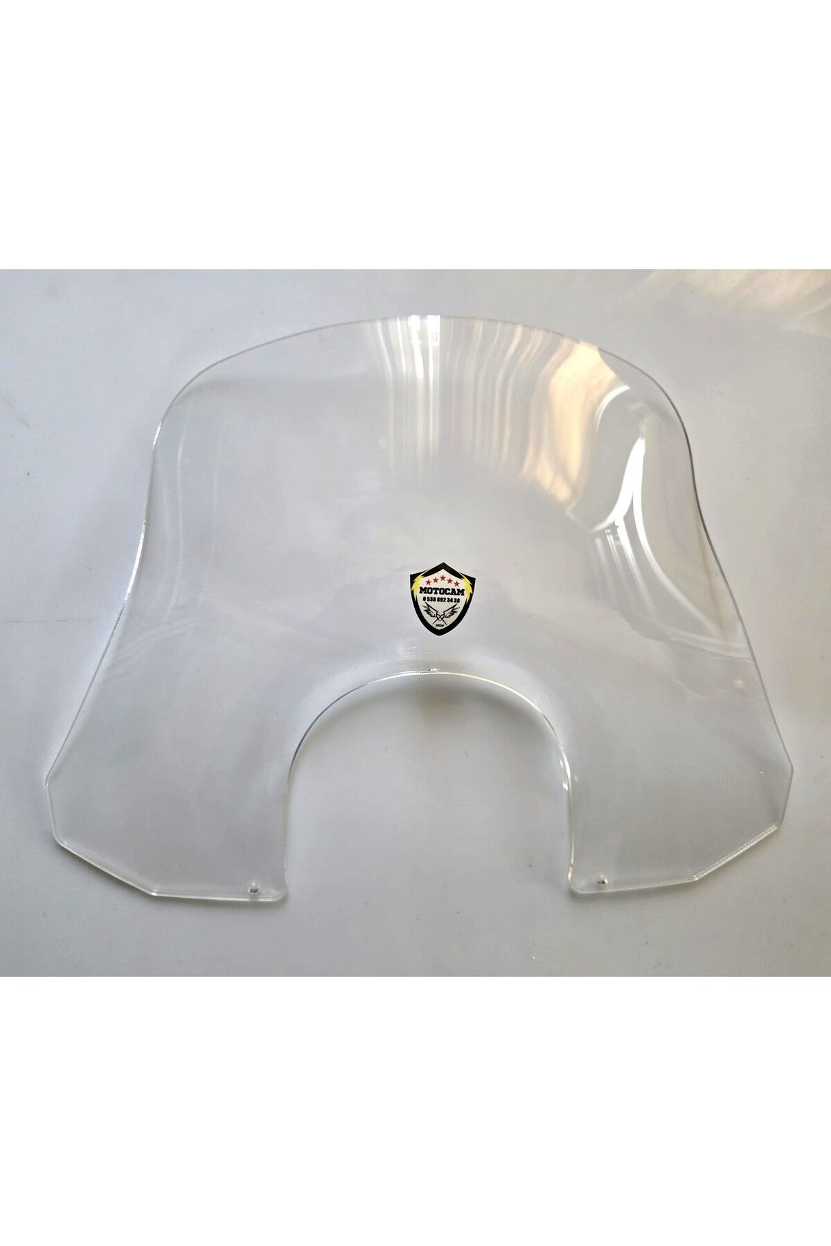 Piaggio Beverly 500 Siperlik Ön Cam 2001-2007 Model 35cm Şeffaf Renkli 4mm