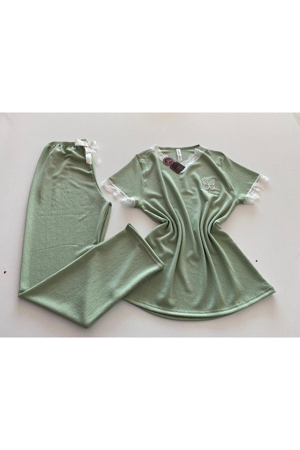 Lady Queen bürümcük pijama takımı