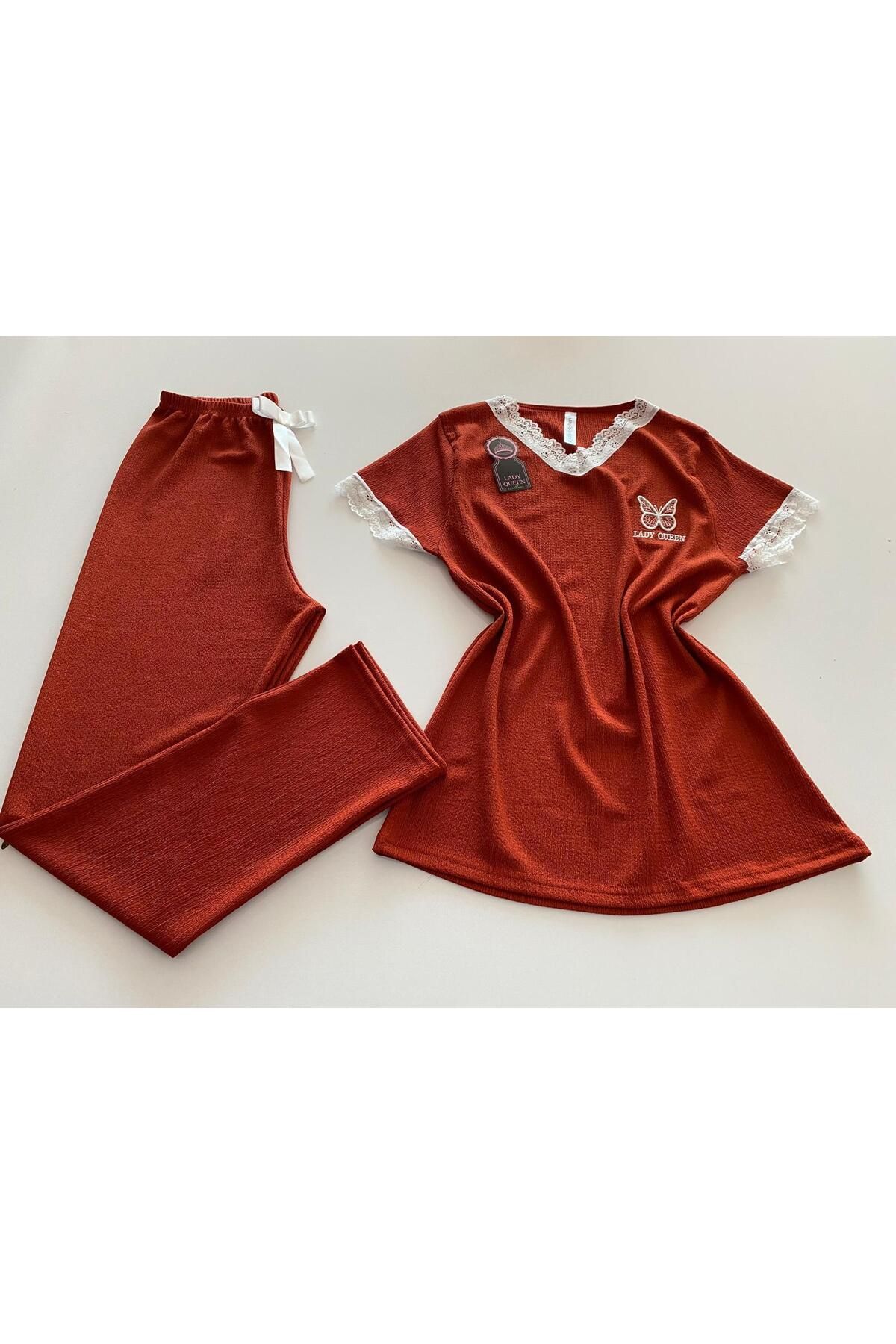 Lady Queen bürümcük pijama takımı