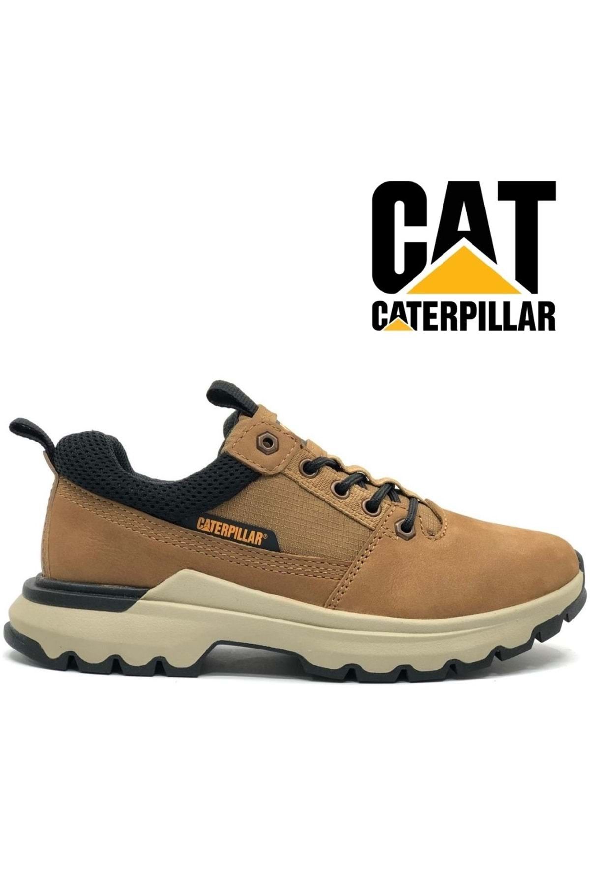 Cat Caterpillar P725994-P725996 Colorado Sneaker Lo Casual Hakiki Deri Erkek Spor Ayakkabı SARI
