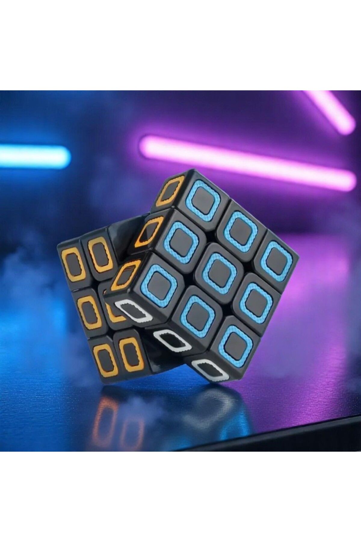 Kuzey FOSFORLU 3X3 MAGIC CUBE 3X3 ZEKA KÜPÜ 3X3 YENİ NESİL AKIL OYUNLARI ÖZEL KARNE HEDİYESİ