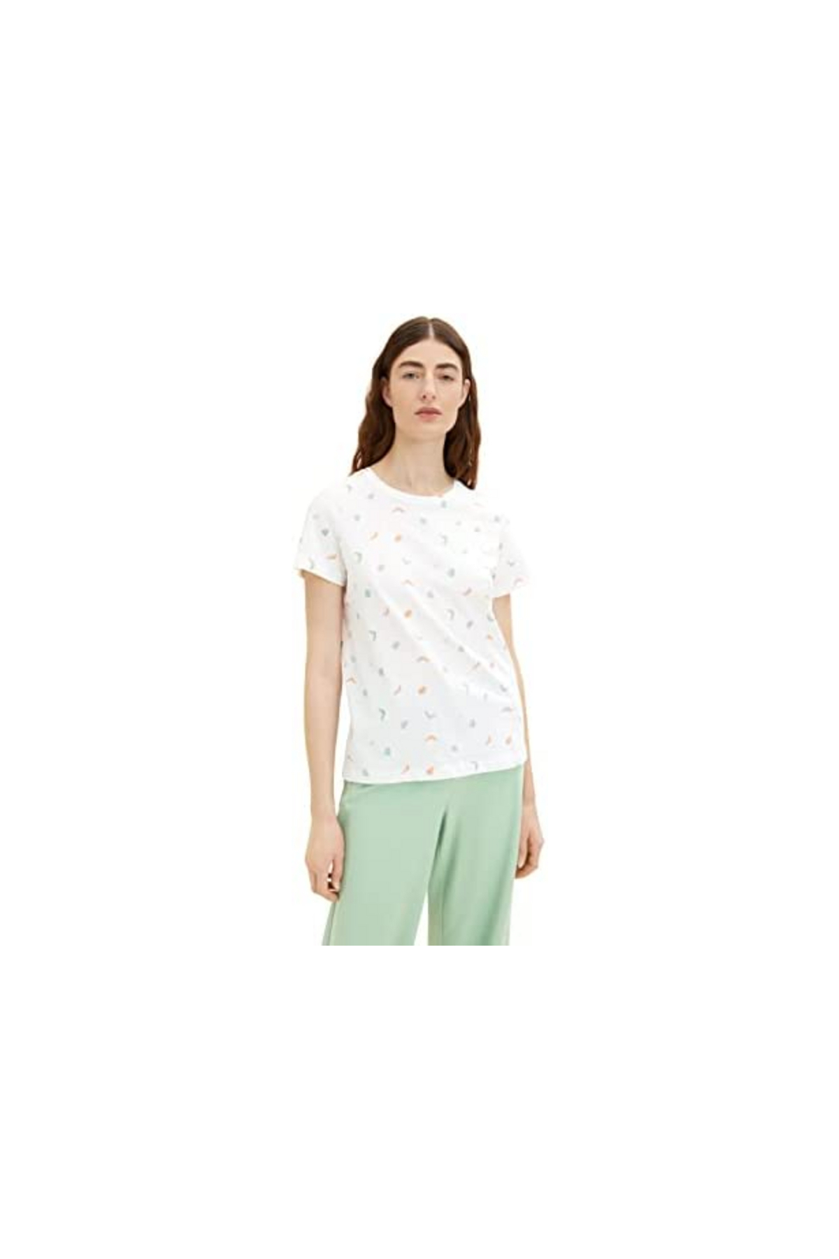 TOM TAILOR Damen T-Shirt – Basic Shirt, Kurze Ärmel, Aus Nachhaltigem Material, Größen XS Bis 3XL