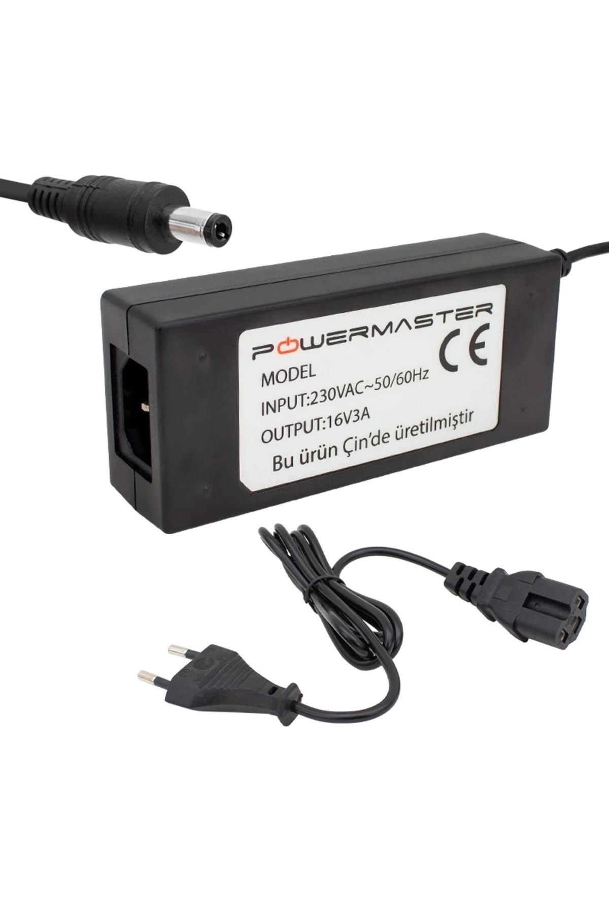 STOREMAX 16 VOLT 3 AMPER PLASTİK KASA MASAÜSTÜ SANTRAL ADAPTÖRÜ 5.5*2.5 UÇLU (5047)