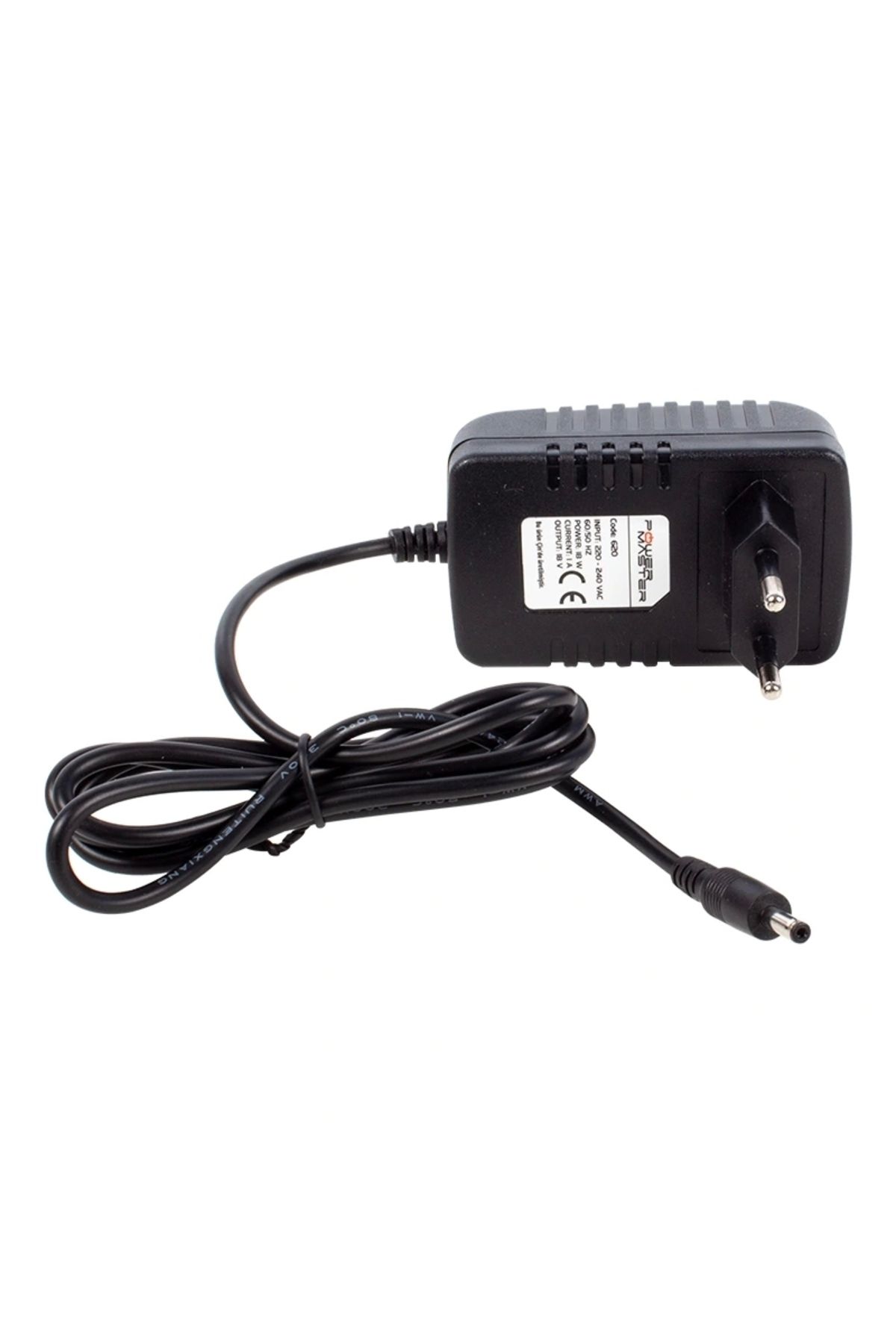 STOREMAX 18 VOLT - 1 AMPER 3.5*1.35 UÇLU PLASTİK KASA PRİZ TİPİ ADAPTÖR (5047)