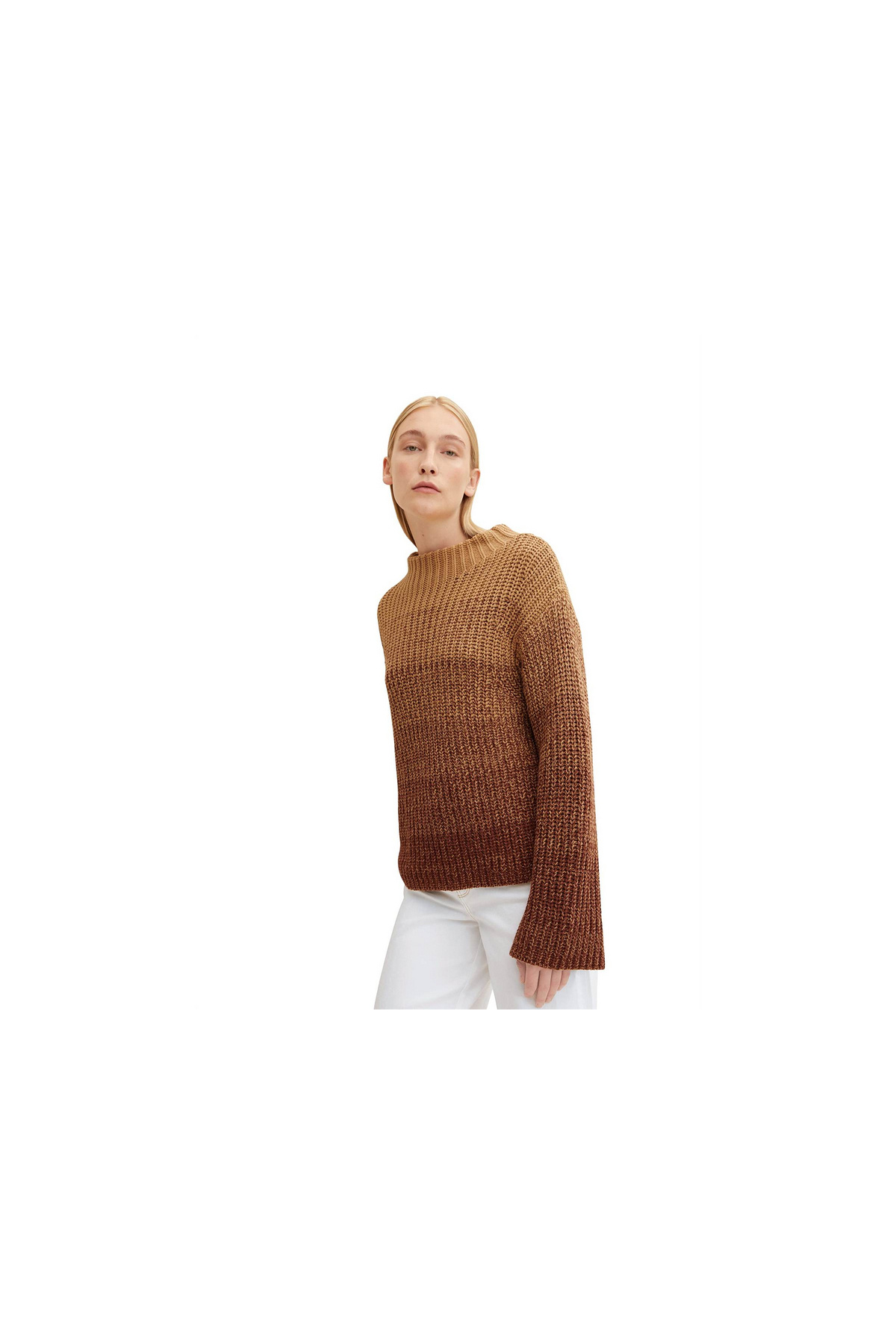 Tom Tailor-Rollkragenpullover für Damen in beige 3