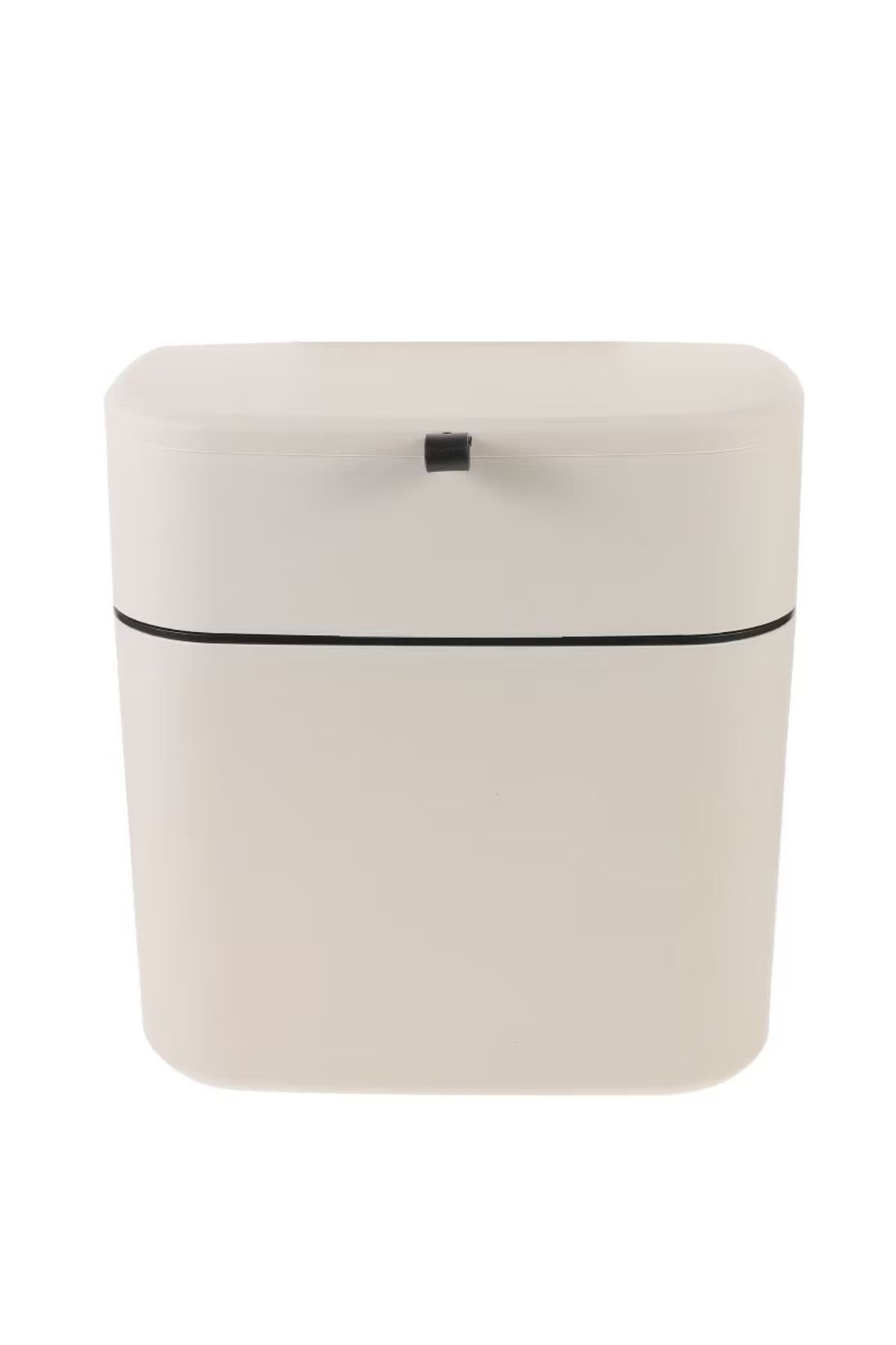 ABYZ-Hanging Trash Can, self-adhesive mount, with 2 ways to open the lid 6