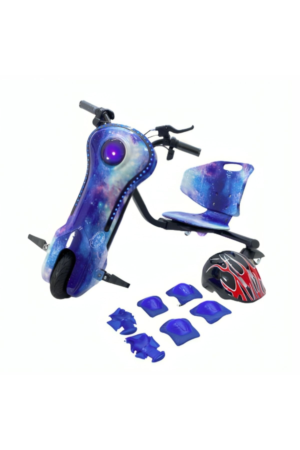 Generic-Electric Drift Scooter | Small | 36V | Galaxy Design | With Display and Bluetooth 1