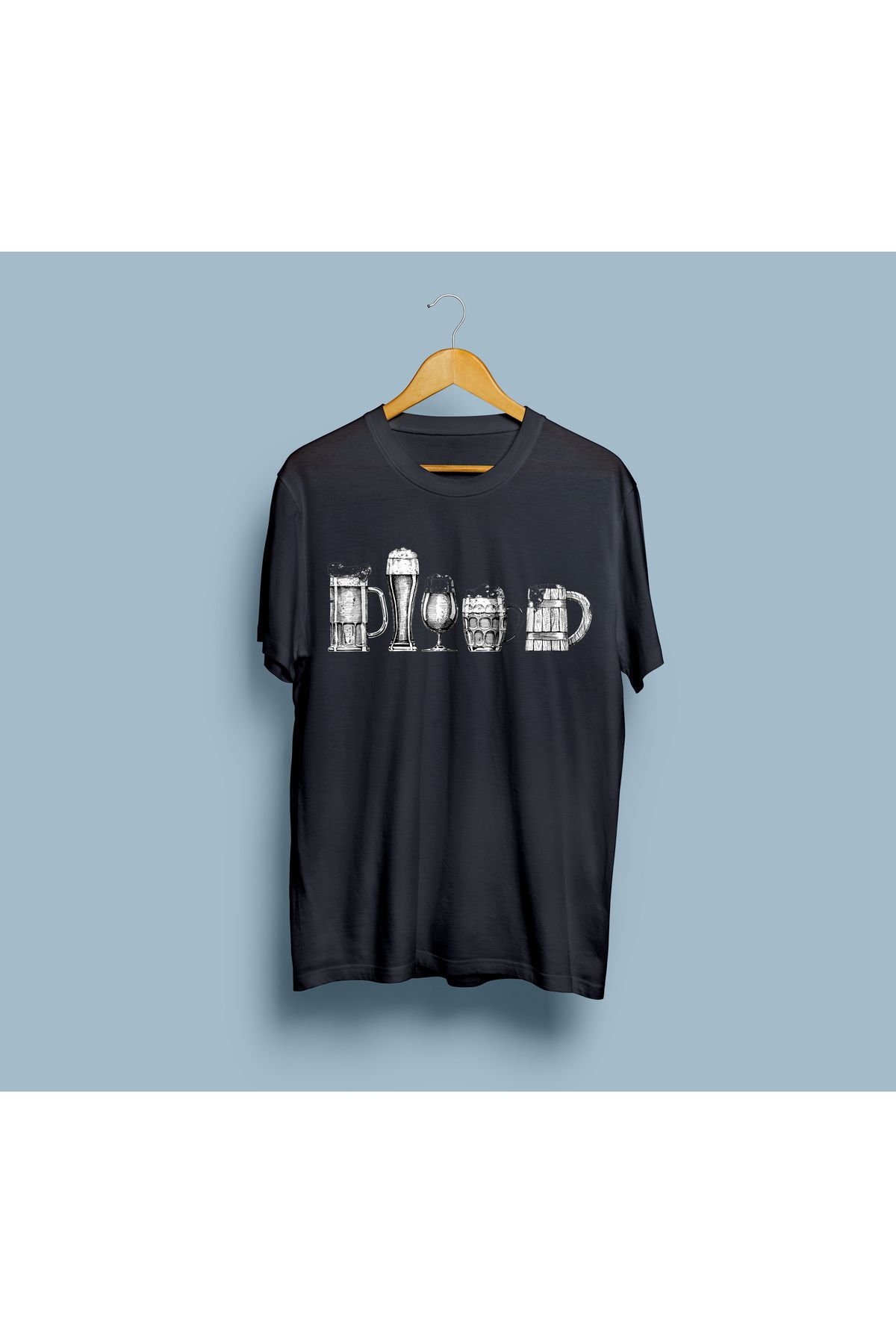 bahriyeli.jpeg Oversize Bardakları Tasarım Unisex T-shirt
