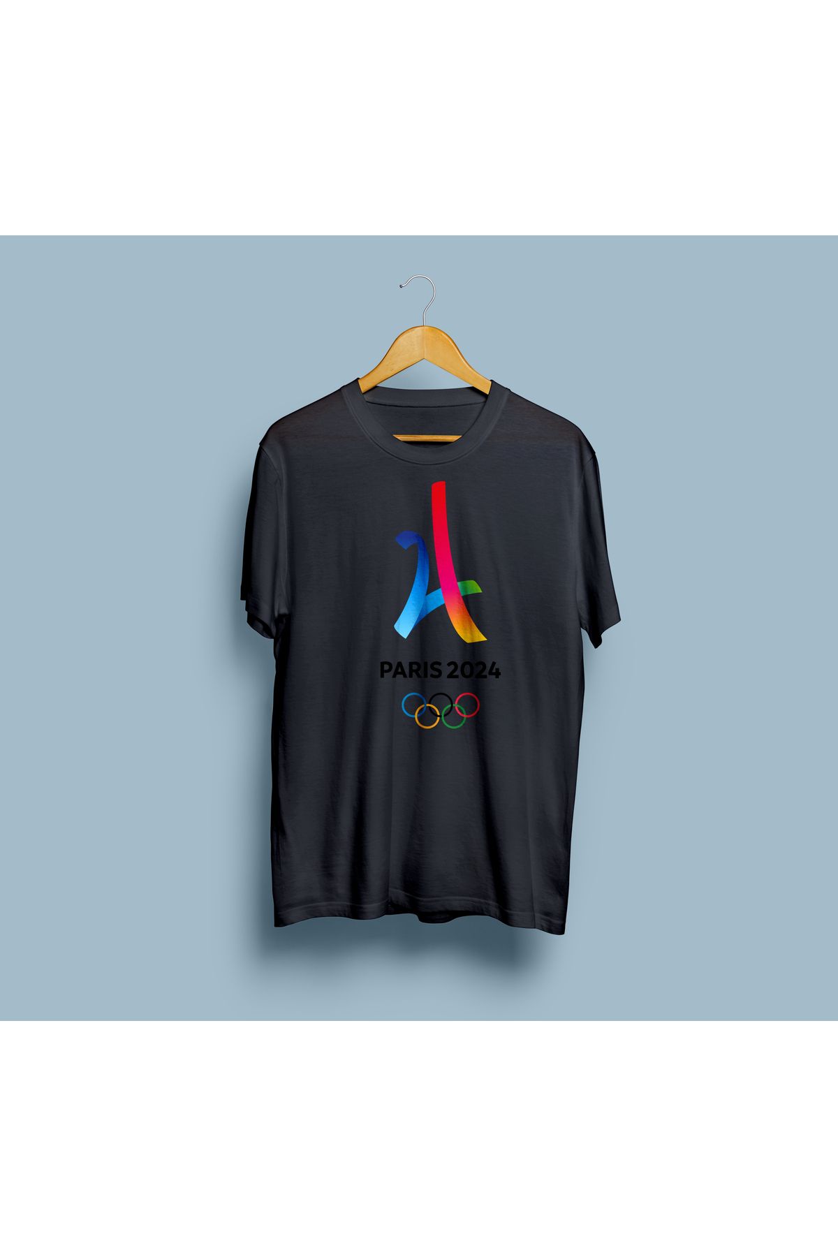 bahriyeli.jpeg Oversize Paris 2024 Olimpiyat tasarım unisex T-shirt