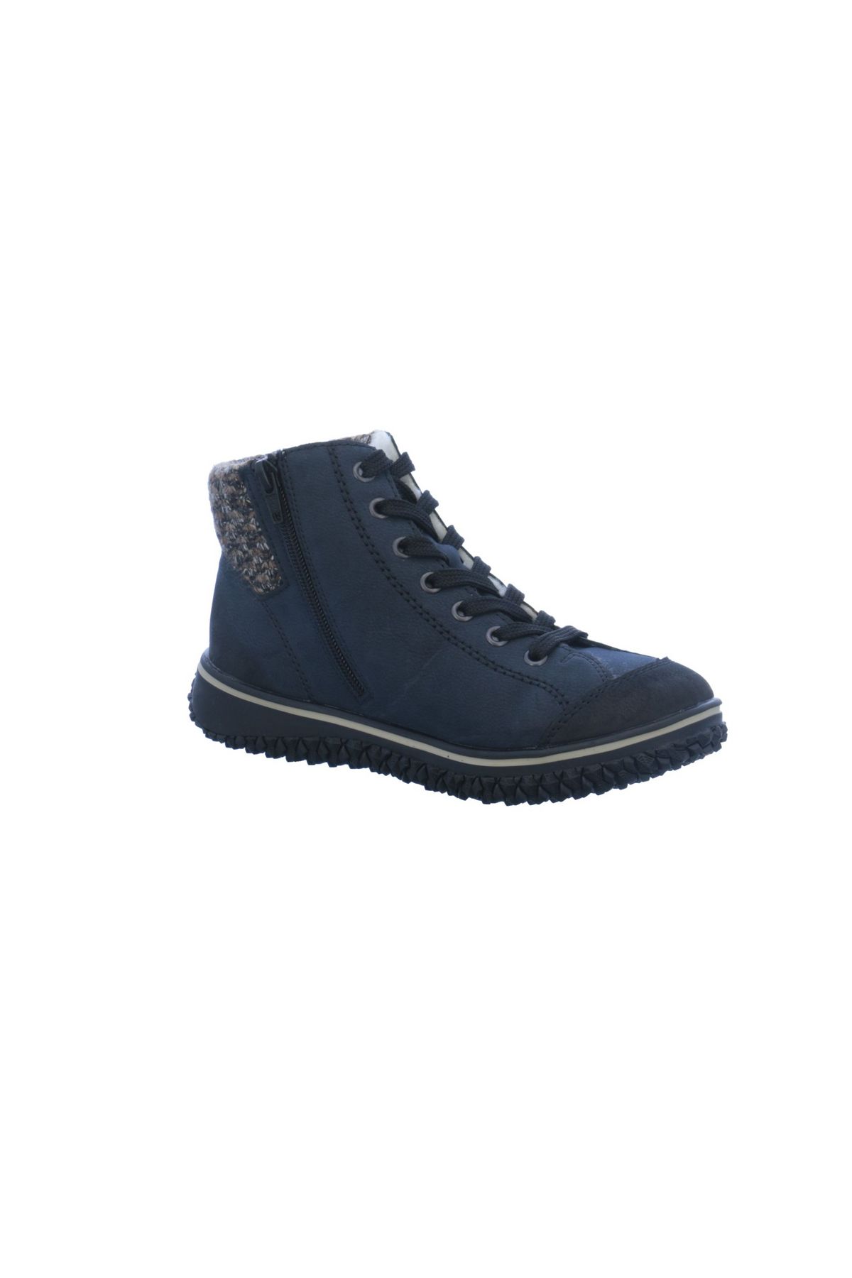 Rieker-Schnür-stiefeletten ’für Damen In Blau’ 4