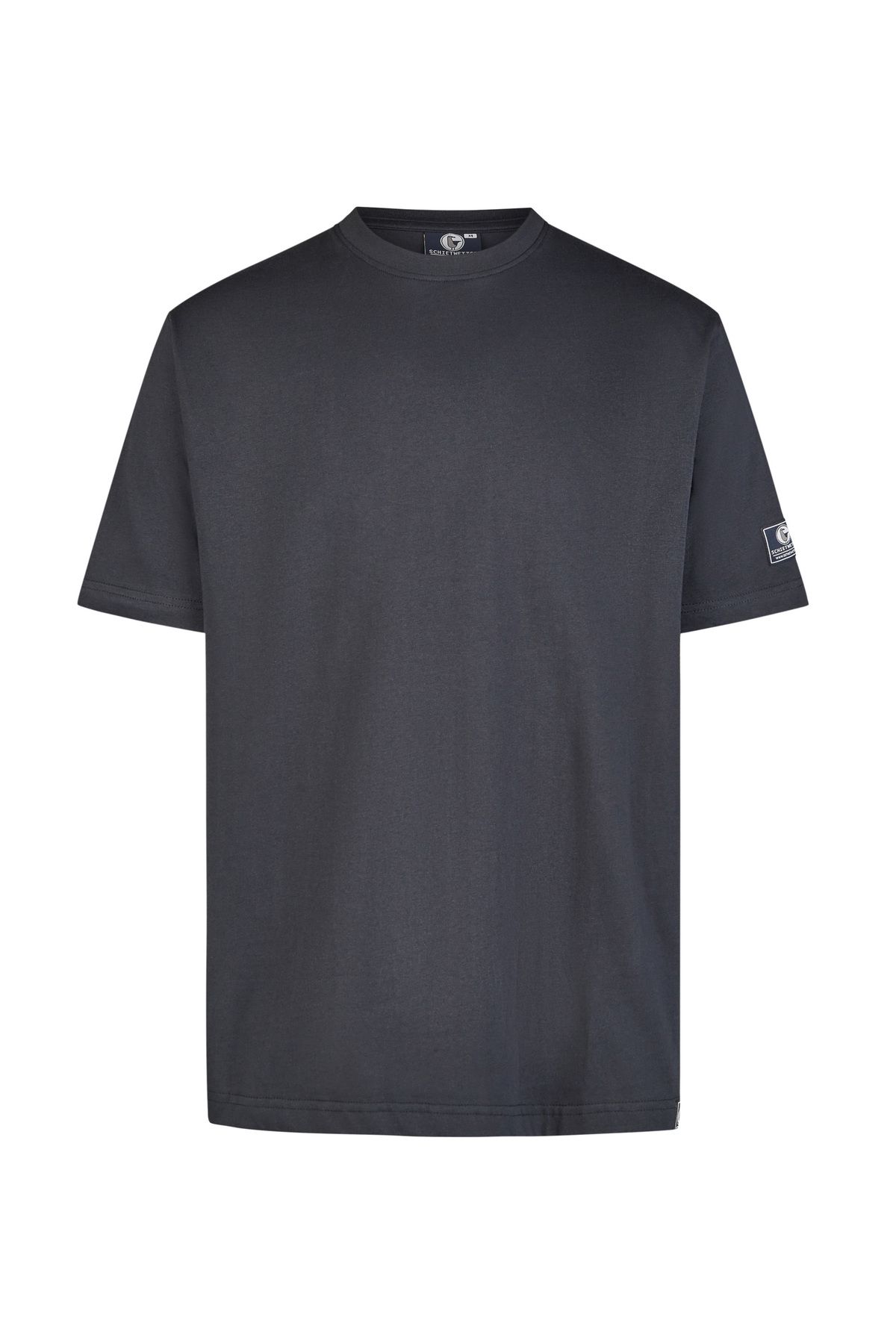 SCHIETWETTER-T-shirt "simon", Unifarben, Luftig 1